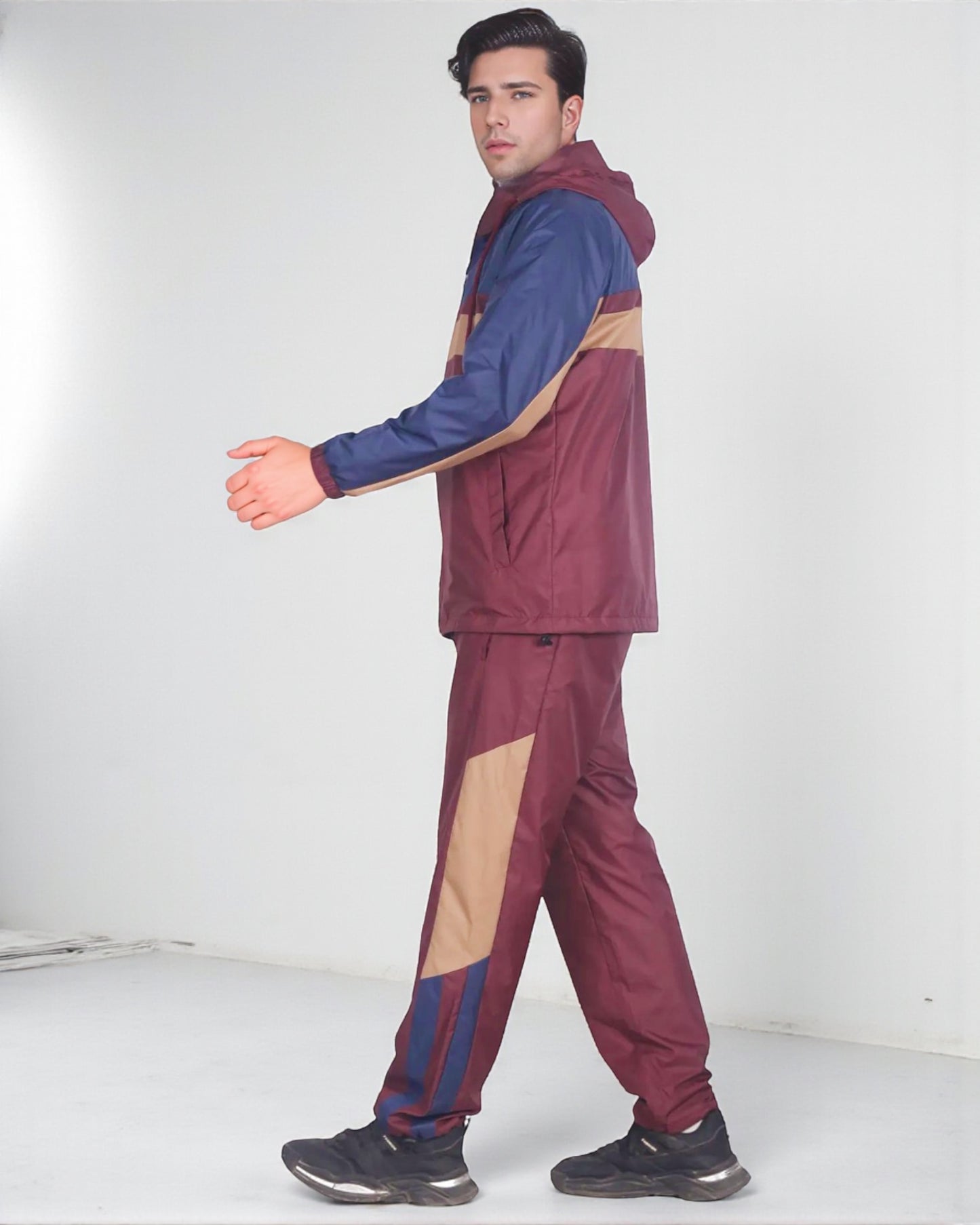 Men’s Active 2-Piece Ridge Windbreaker Tracksuit Matching Set