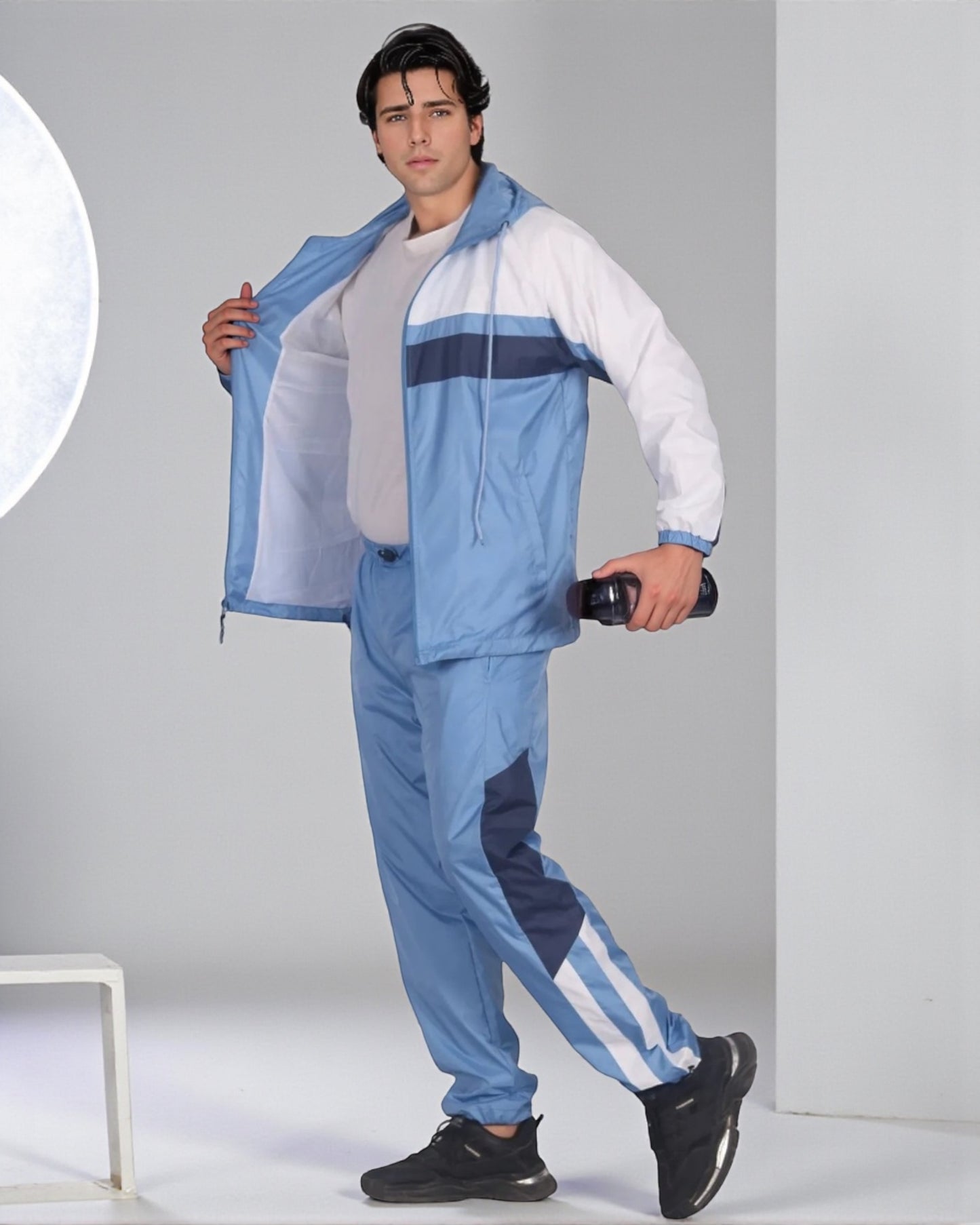 Men’s Active 2-Piece Ridge Windbreaker Tracksuit Matching Set