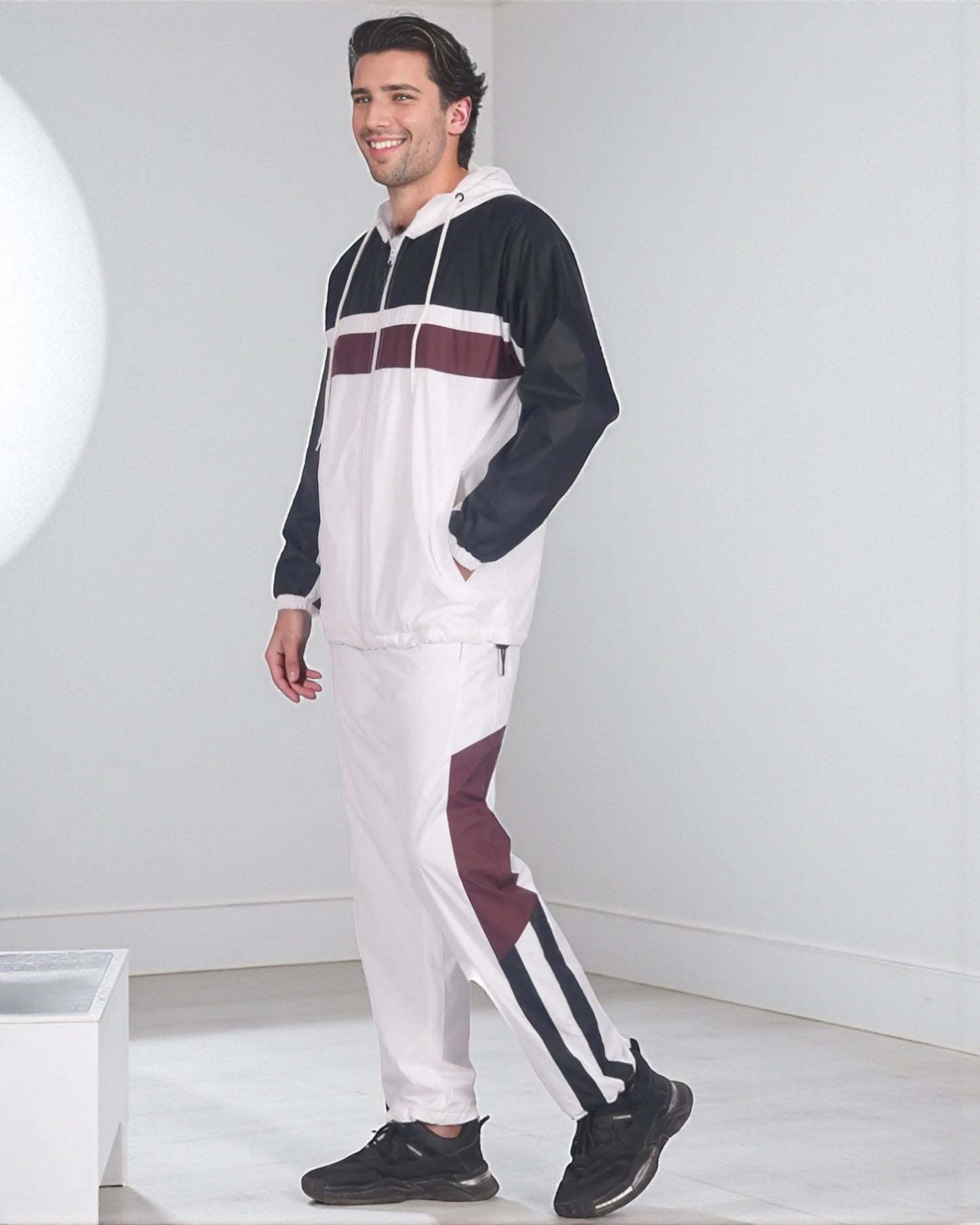 Men’s Active 2-Piece Ridge Windbreaker Tracksuit Matching Set