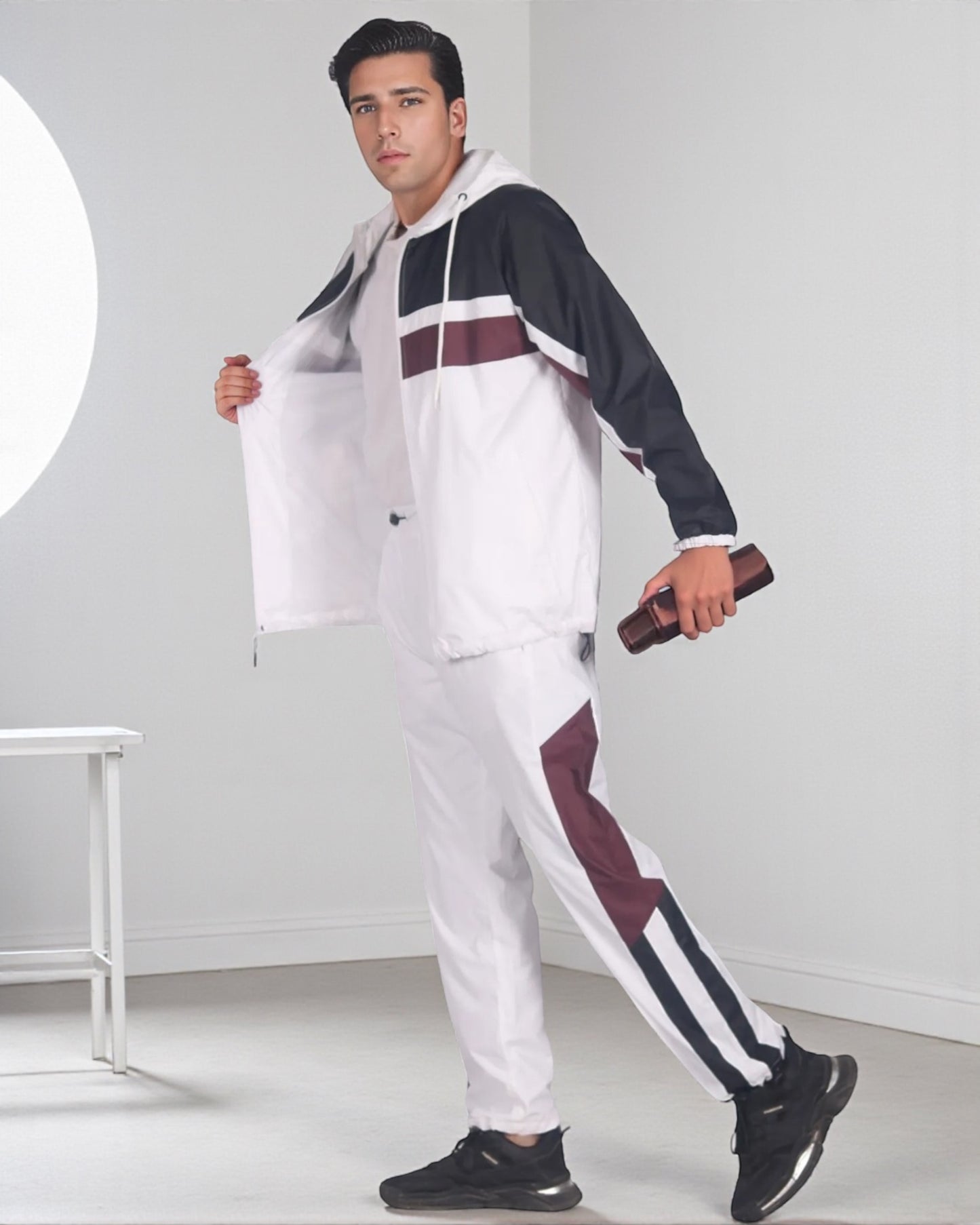 Men’s Active 2-Piece Ridge Windbreaker Tracksuit Matching Set