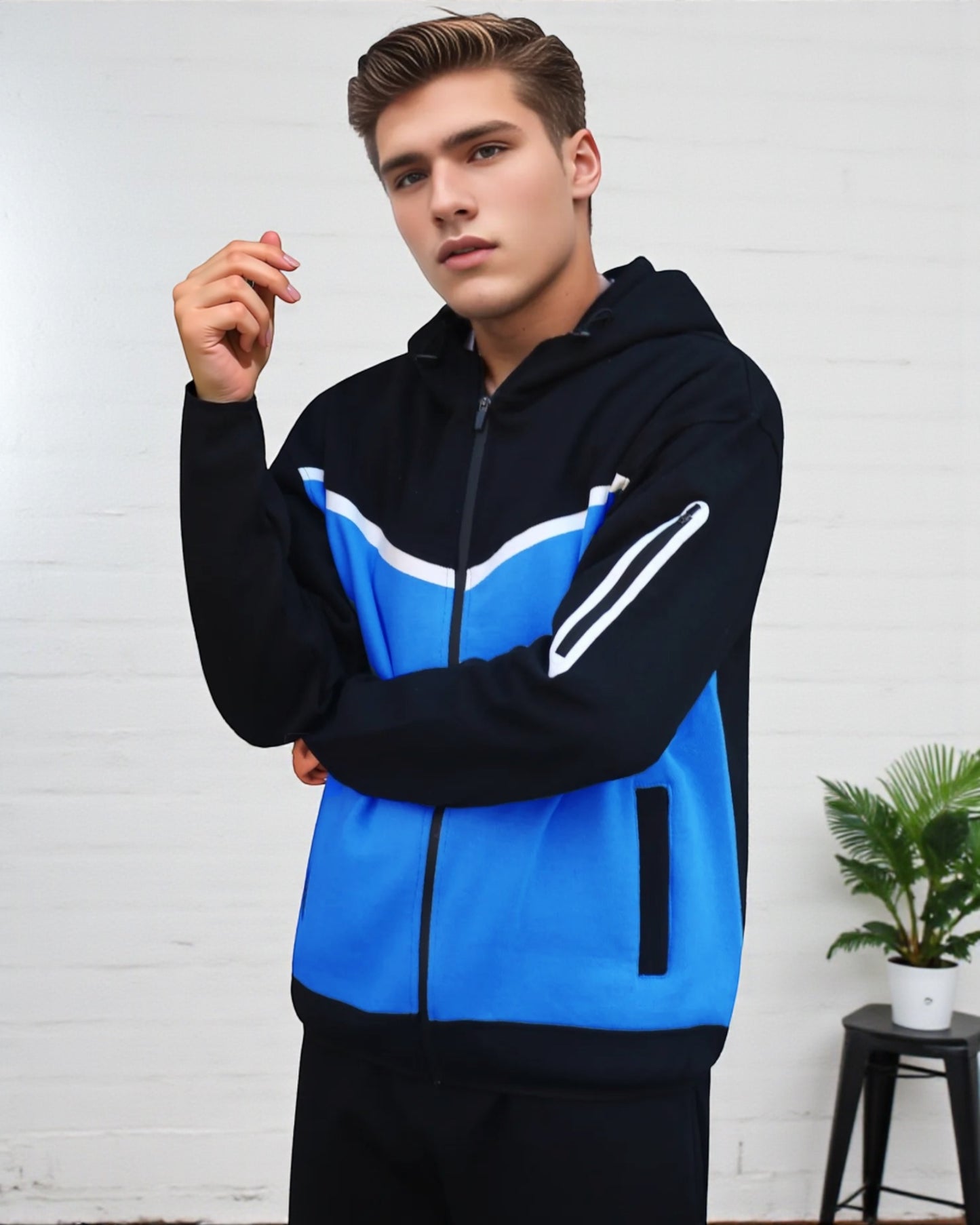 Men’s Sweatsuit Tech Fleece Heavy Duty Sweatpants & Sweat Jacket
