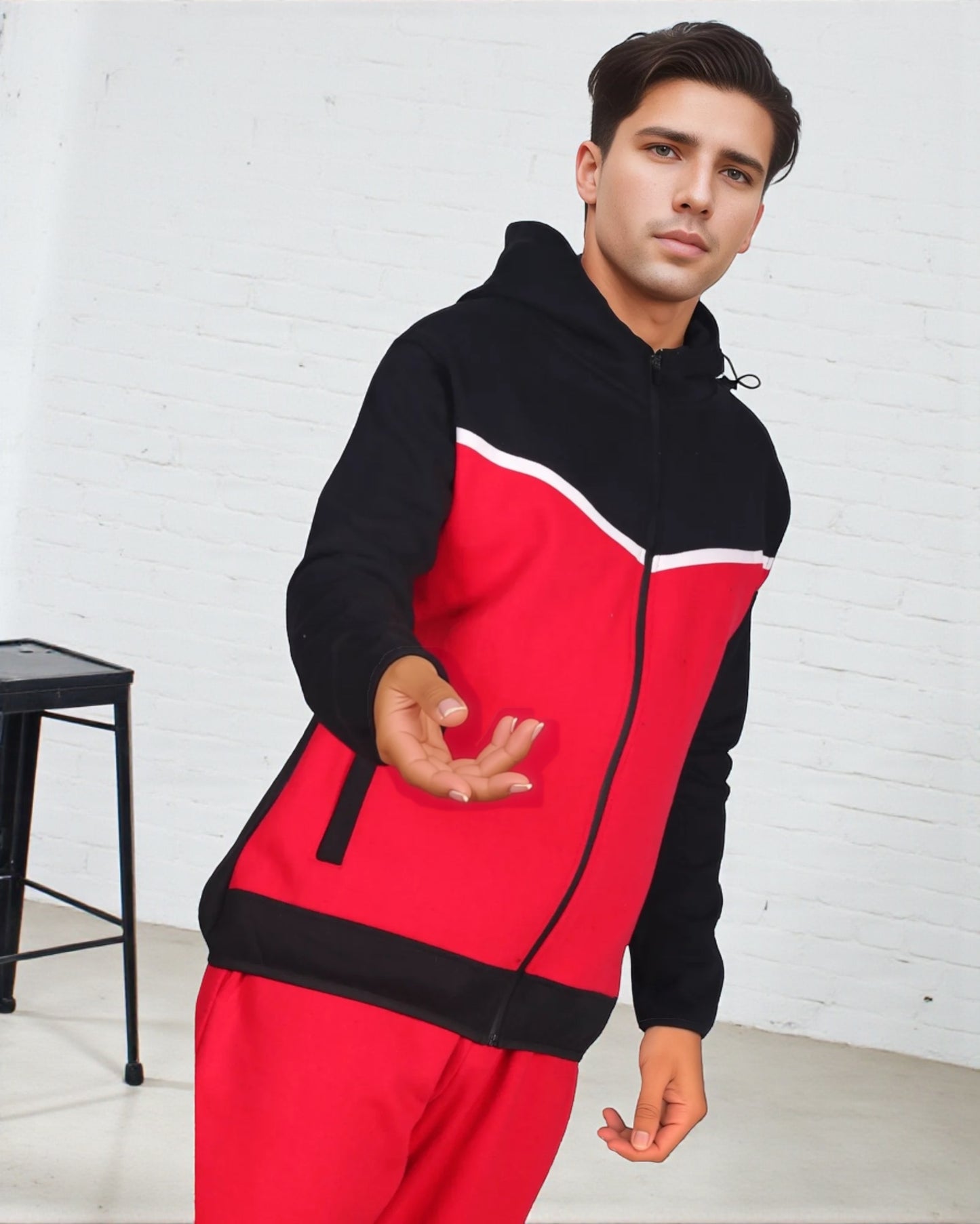 Men’s Sweatsuit Tech Fleece Heavy Duty Sweatpants & Sweat Jacket