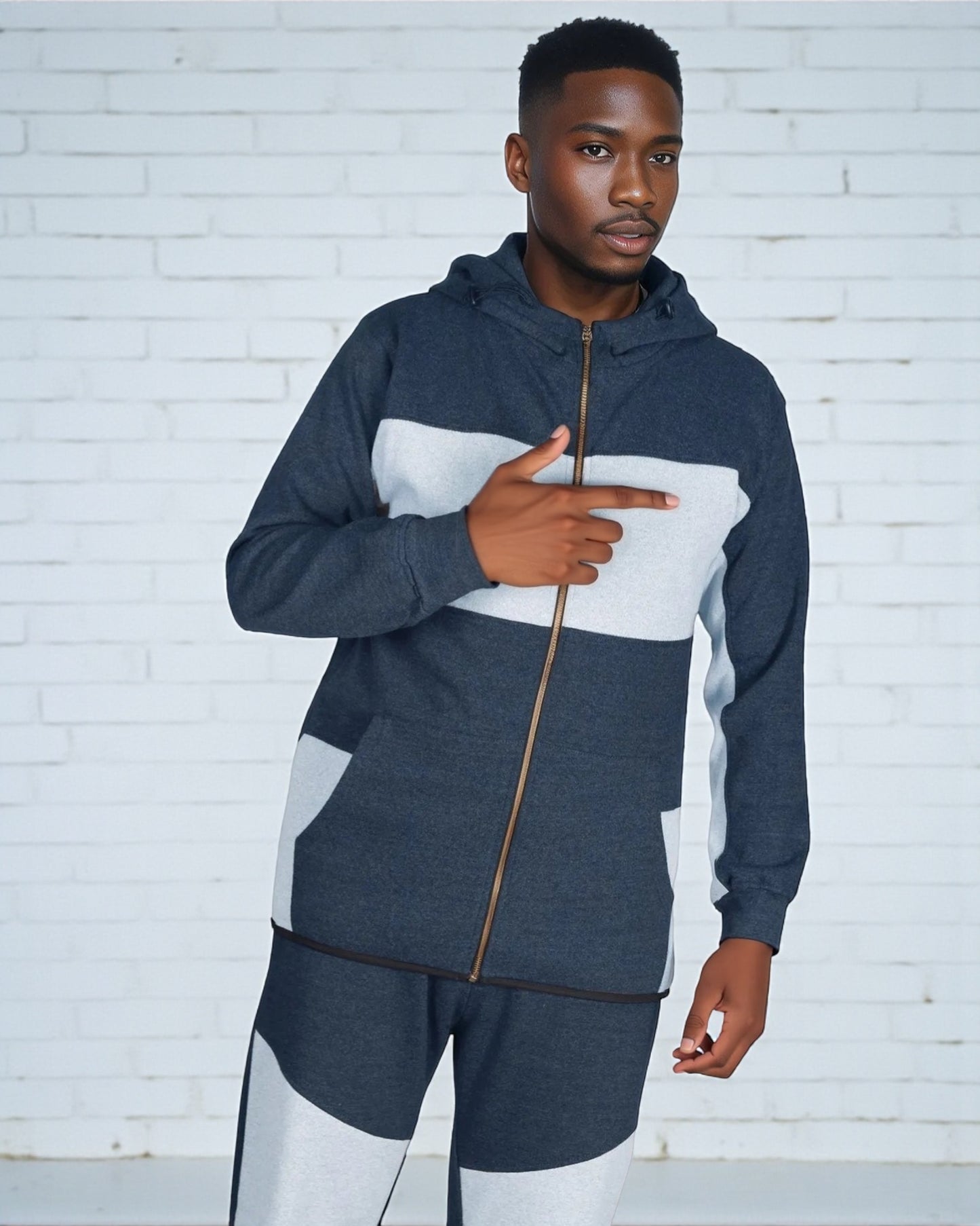 Men’s Stylish Fleece Fashion hoodie Jogging Suit with matching pant