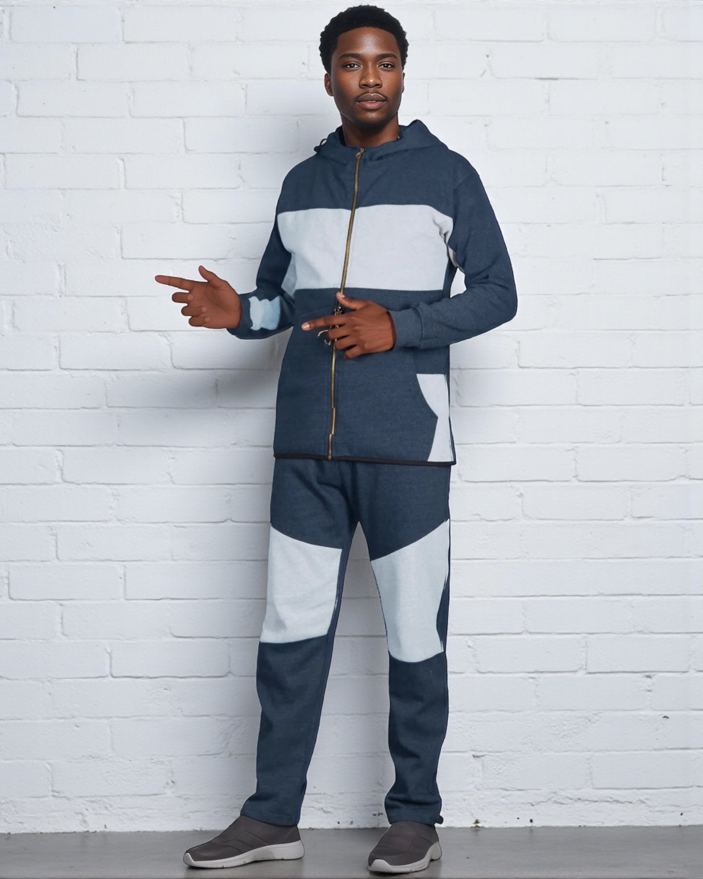 Men’s Stylish Fleece Fashion hoodie Jogging Suit with matching pant