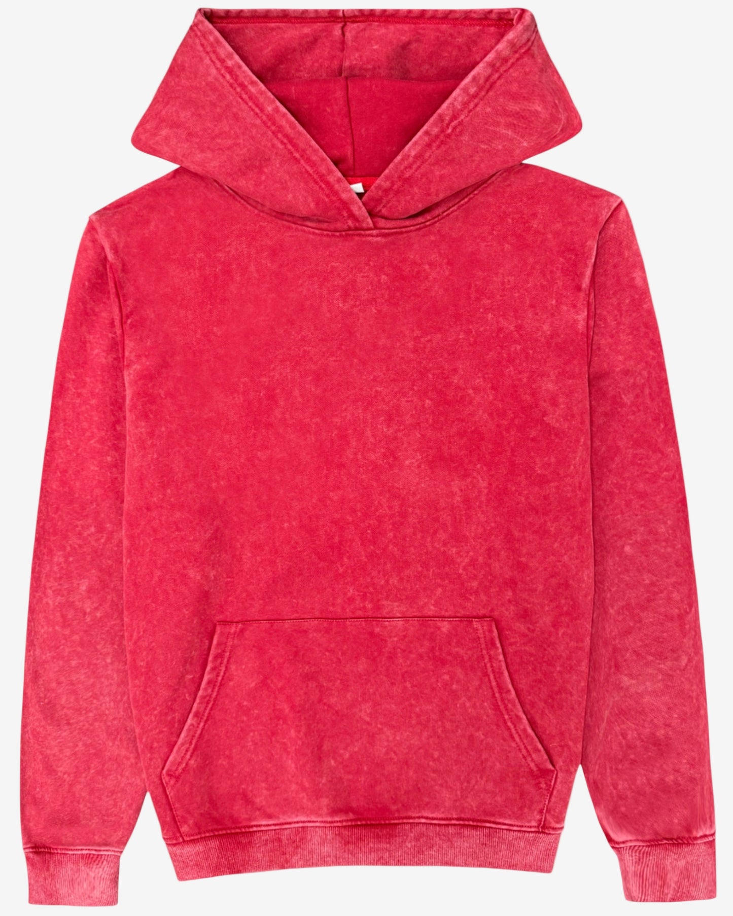 Men’s Vintage Acid Wash Pullover Hoodie – Ultra-Soft 450 GSM