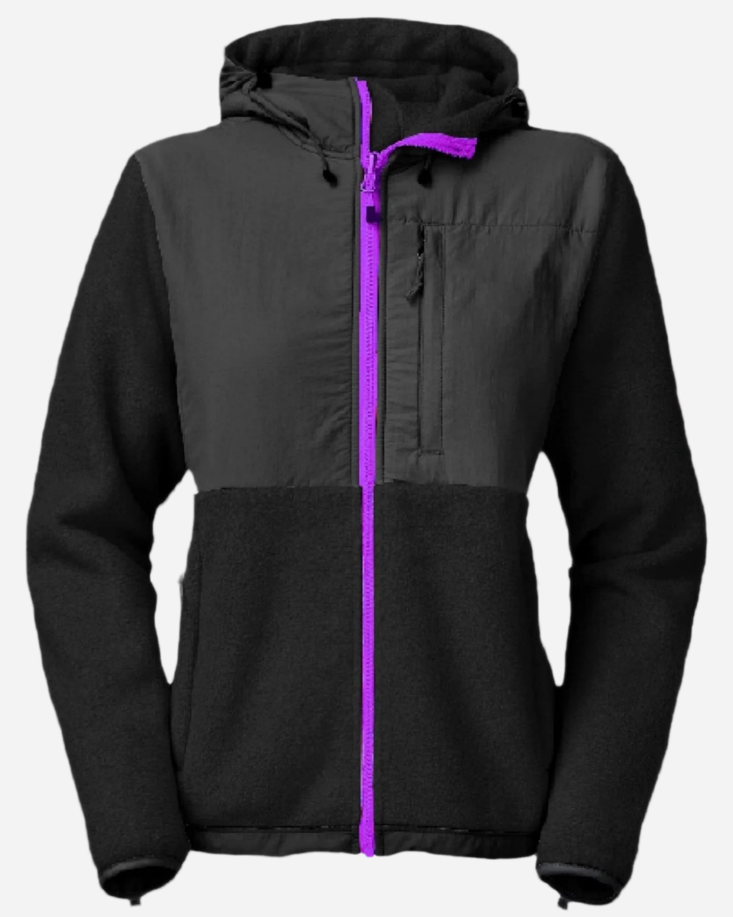 Women's Polar Soft Warm Fleece Hoodie Full Zip Up Jacket