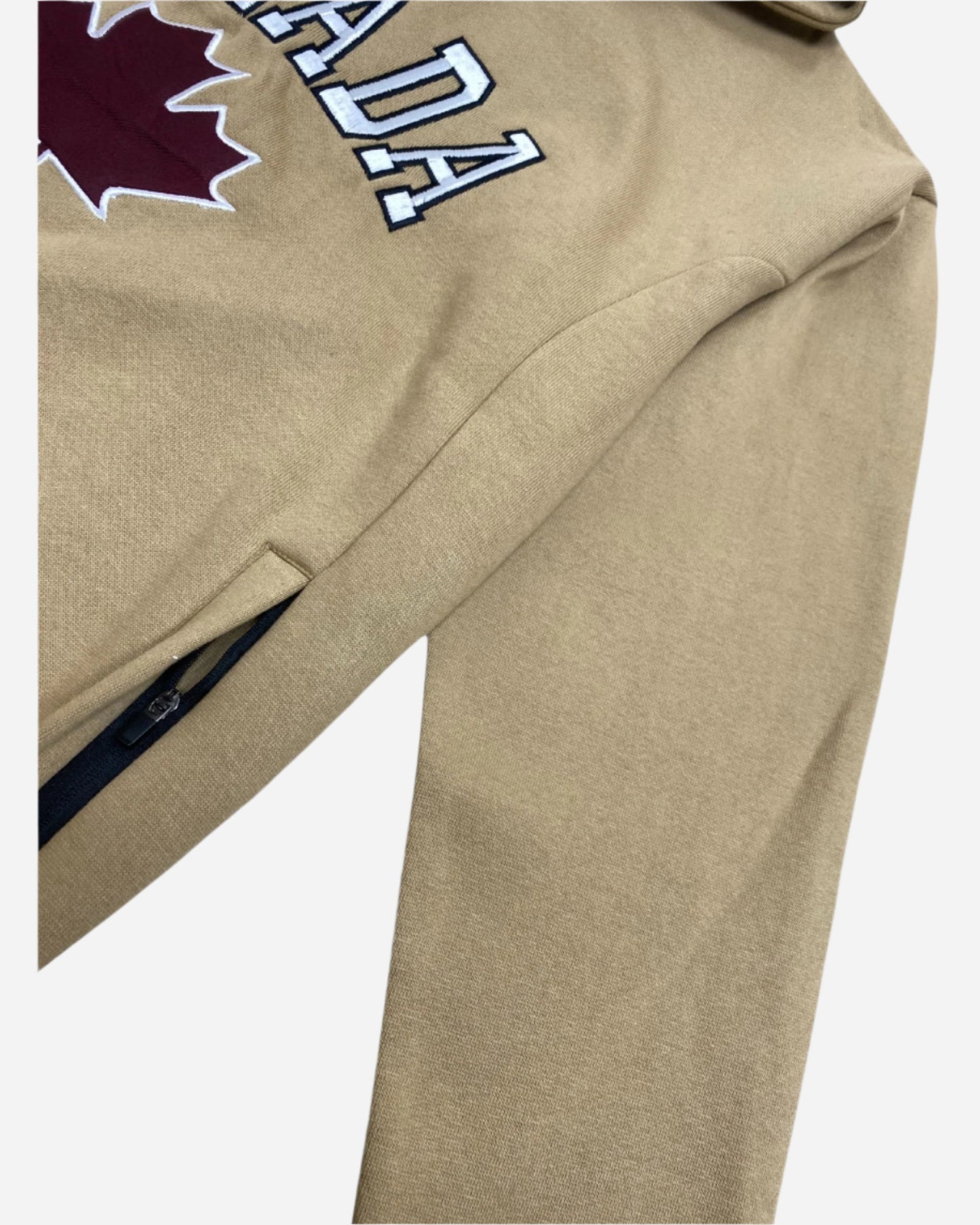 Men Classic Pullover Canada Print Sweatsuit