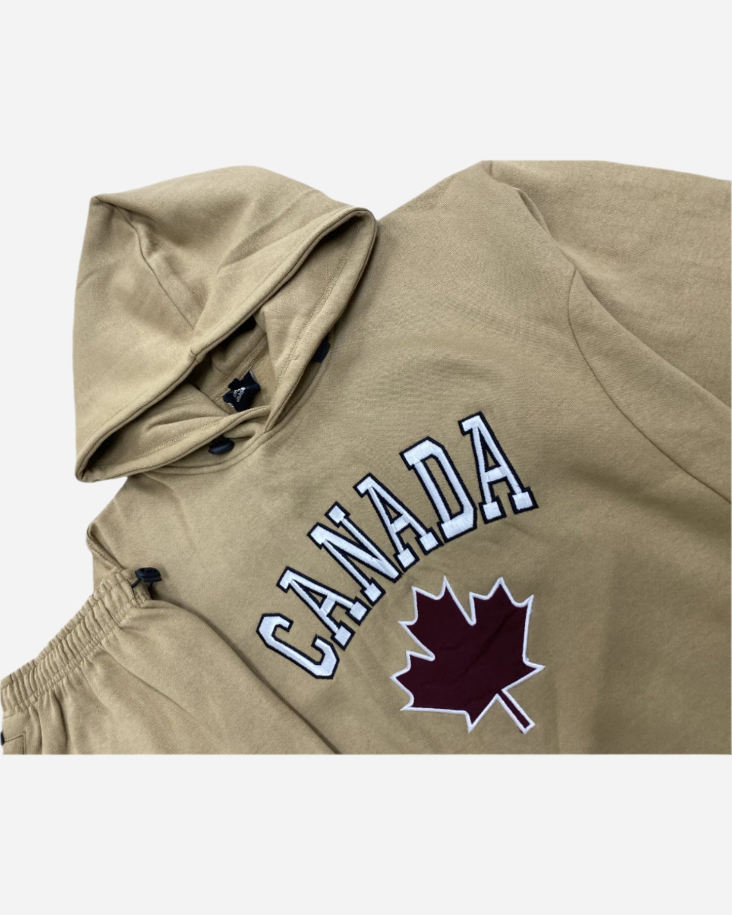 Men Classic Pullover Canada Print Sweatsuit