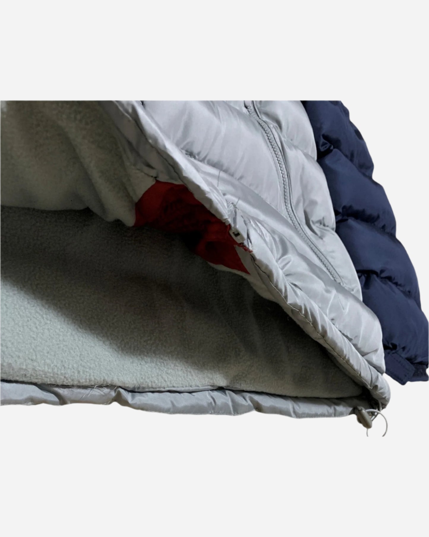 Men Heavy Winter Jacket Color-Block Fleece Insulated with Hood