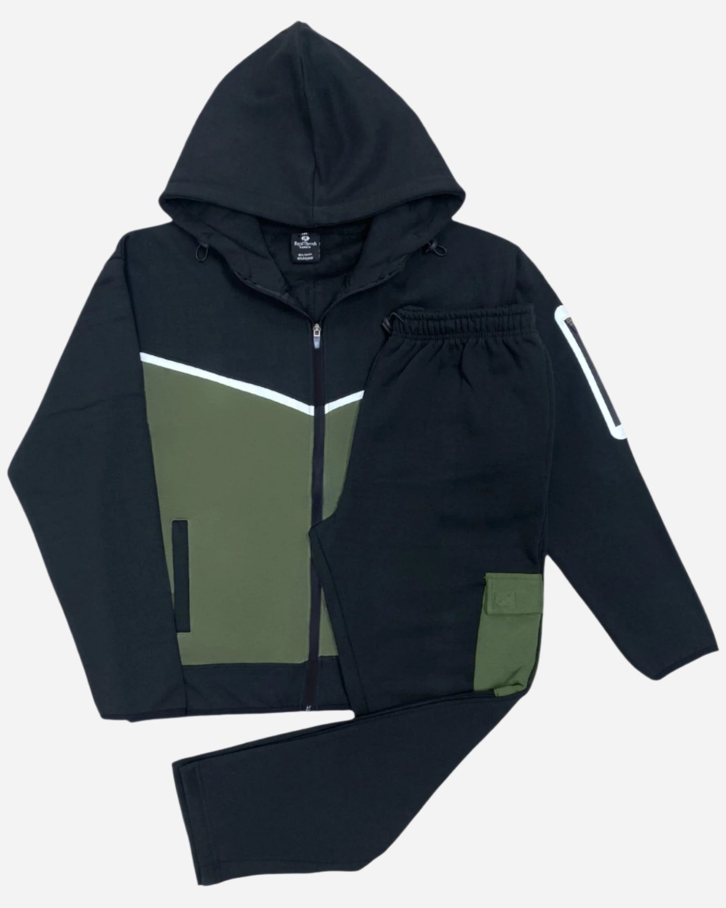 Men’s Sweatsuit Tech Fleece Heavy Duty Sweatpants & Sweat Jacket