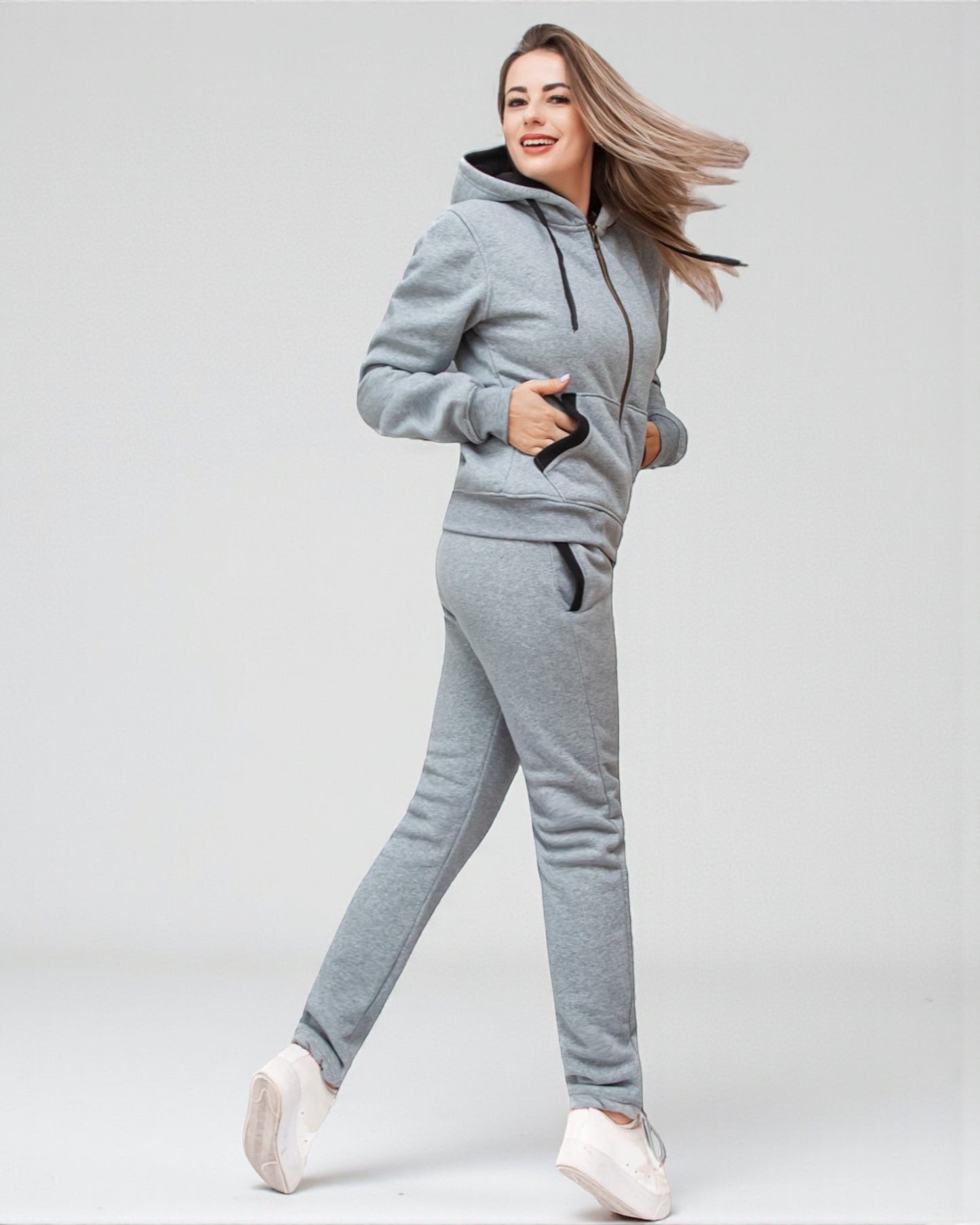 Women’s Blossoms Loungewear Jogging suit Sweat Jacket Sweatpants outfit