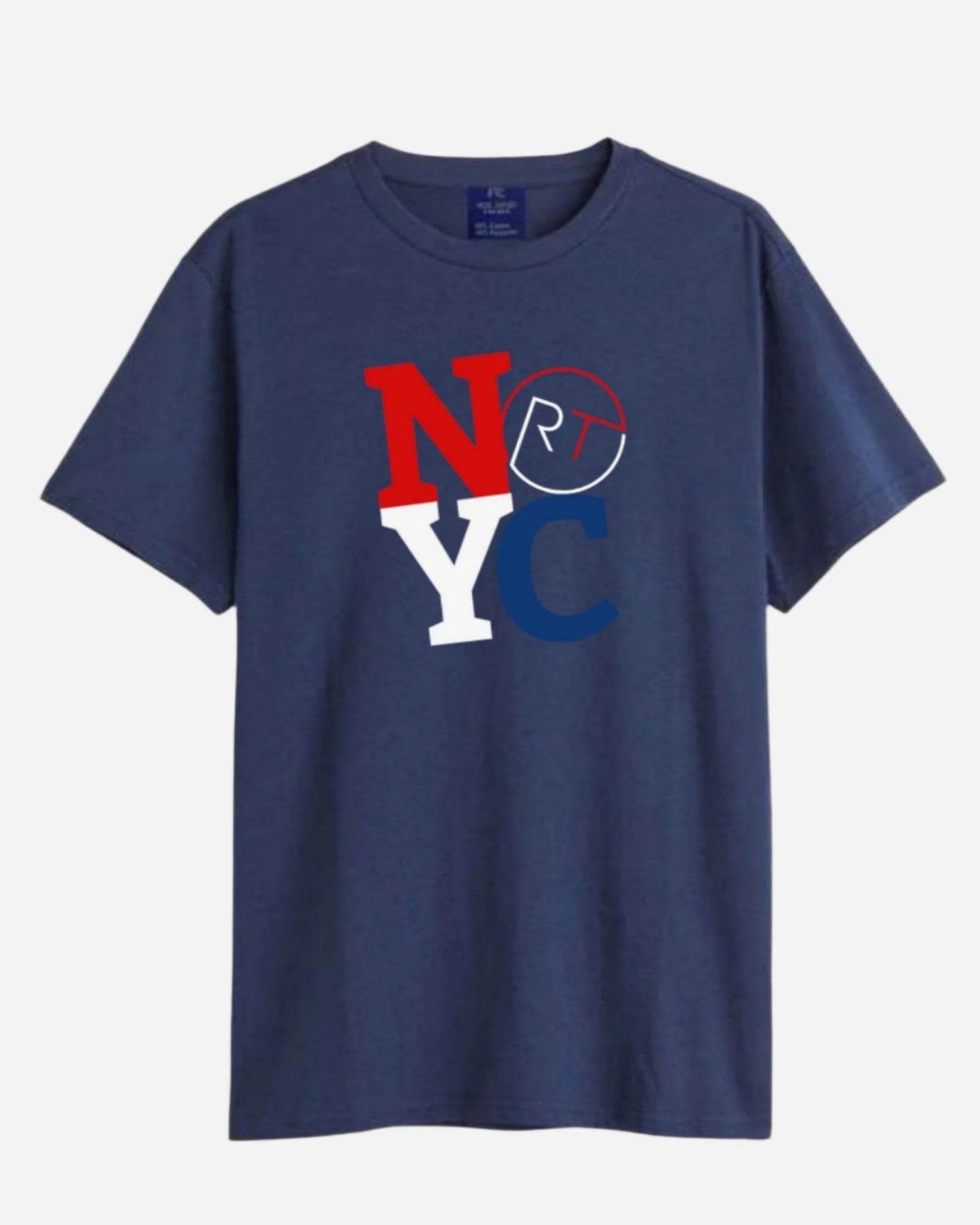 Men's T-Shirt N.Y.C Print Summer Shirt