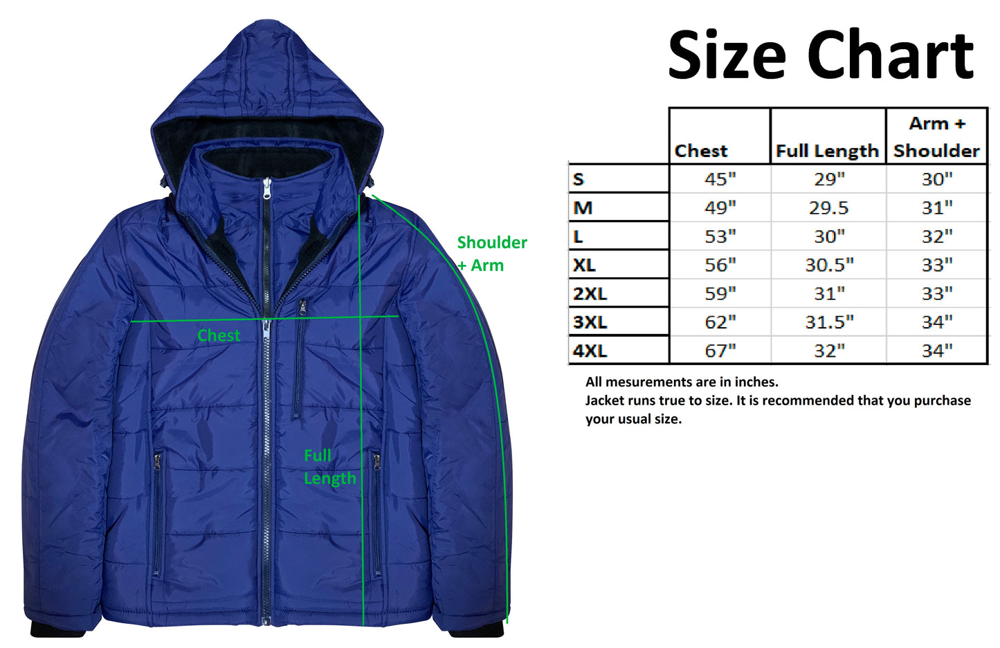 Men’s Fleece Insulated Jacket