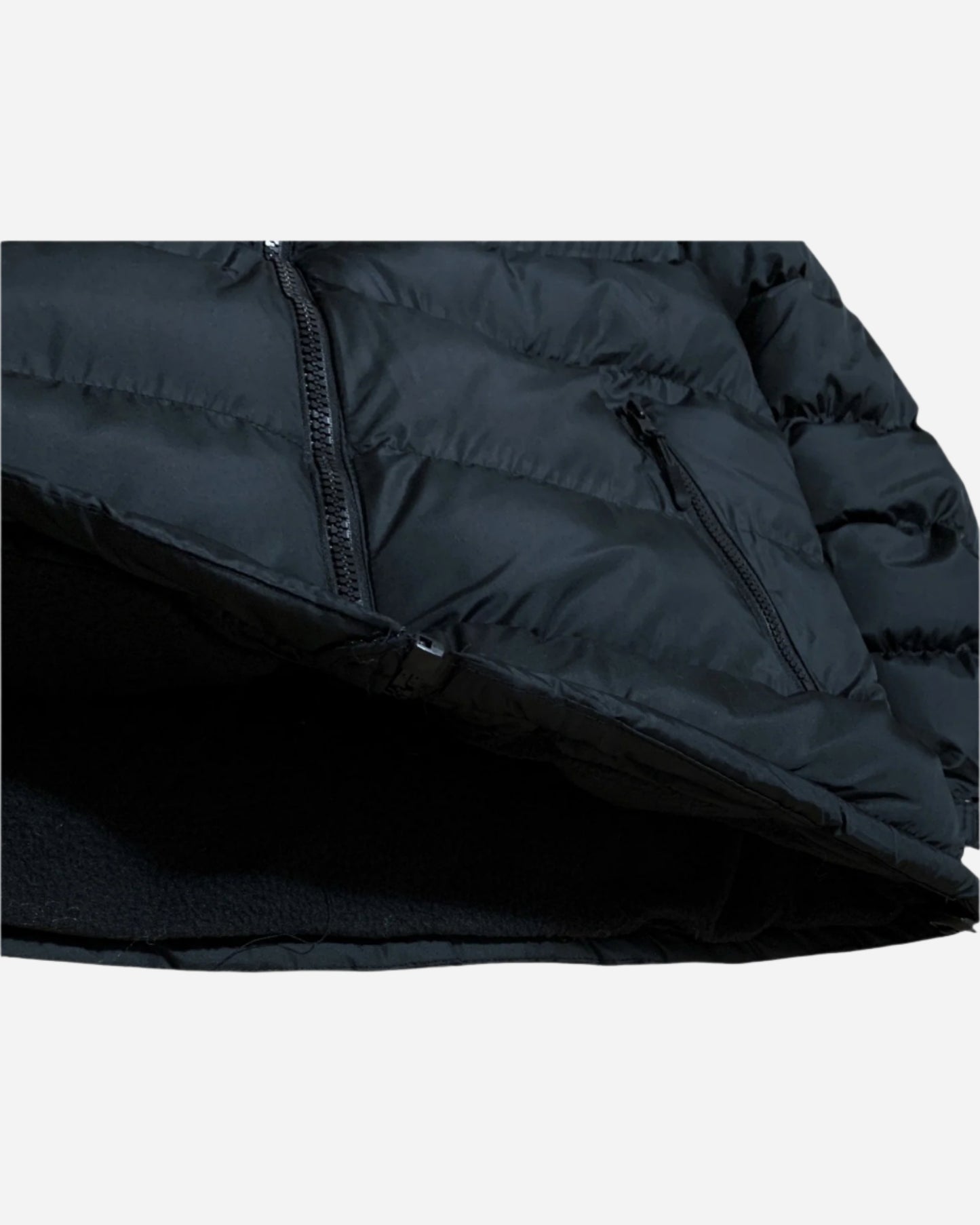 Men's Padded Fleece Insulated Warm Winter Heat Kept Coat Jacket with Hood