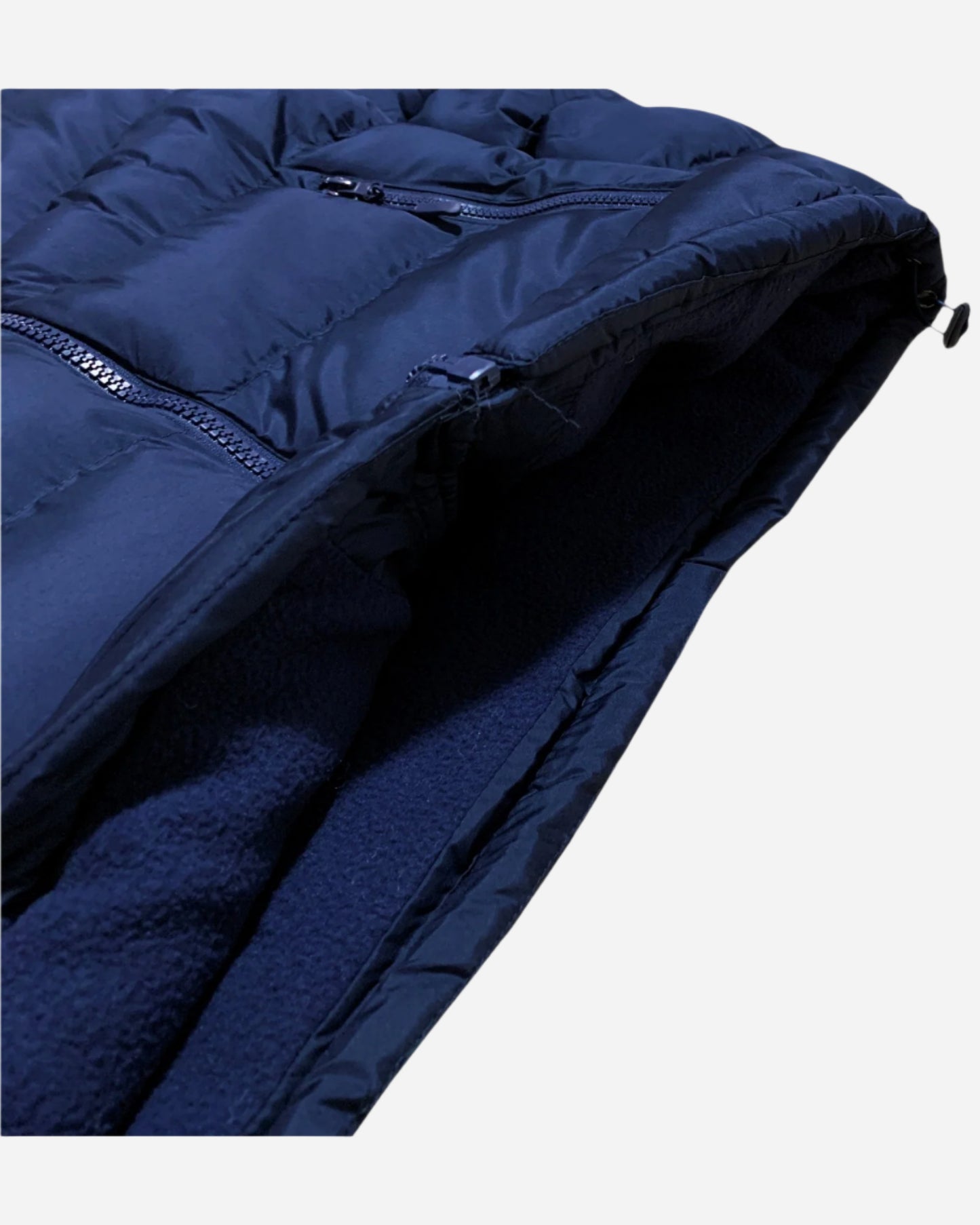 Men's Padded Fleece Insulated Warm Winter Heat Kept Coat Jacket with Hood