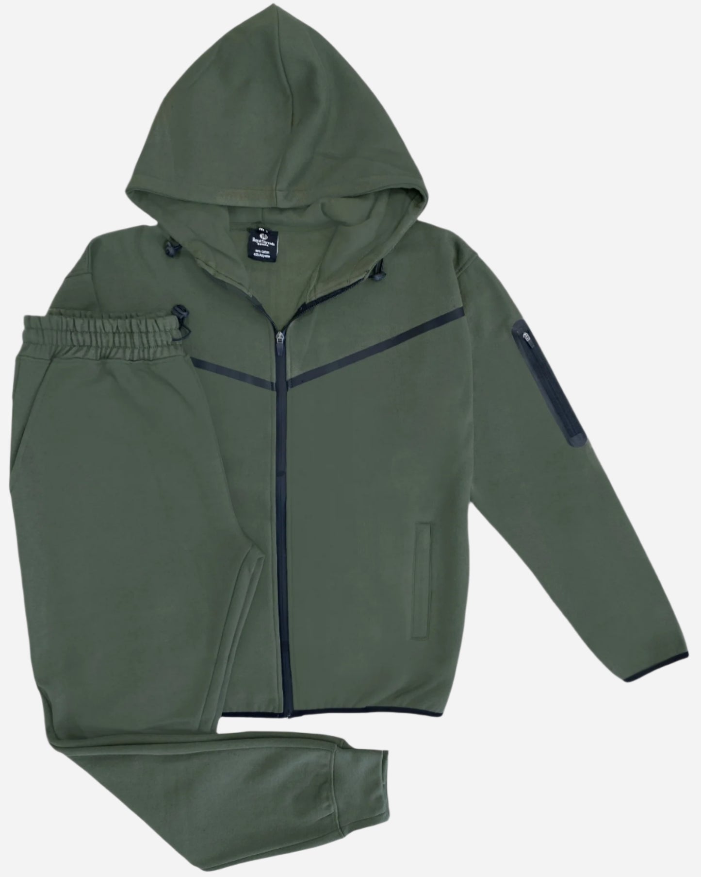 Men’s 2-Piece Sweatsuit Tech Fleece Heavy Winter Outfit