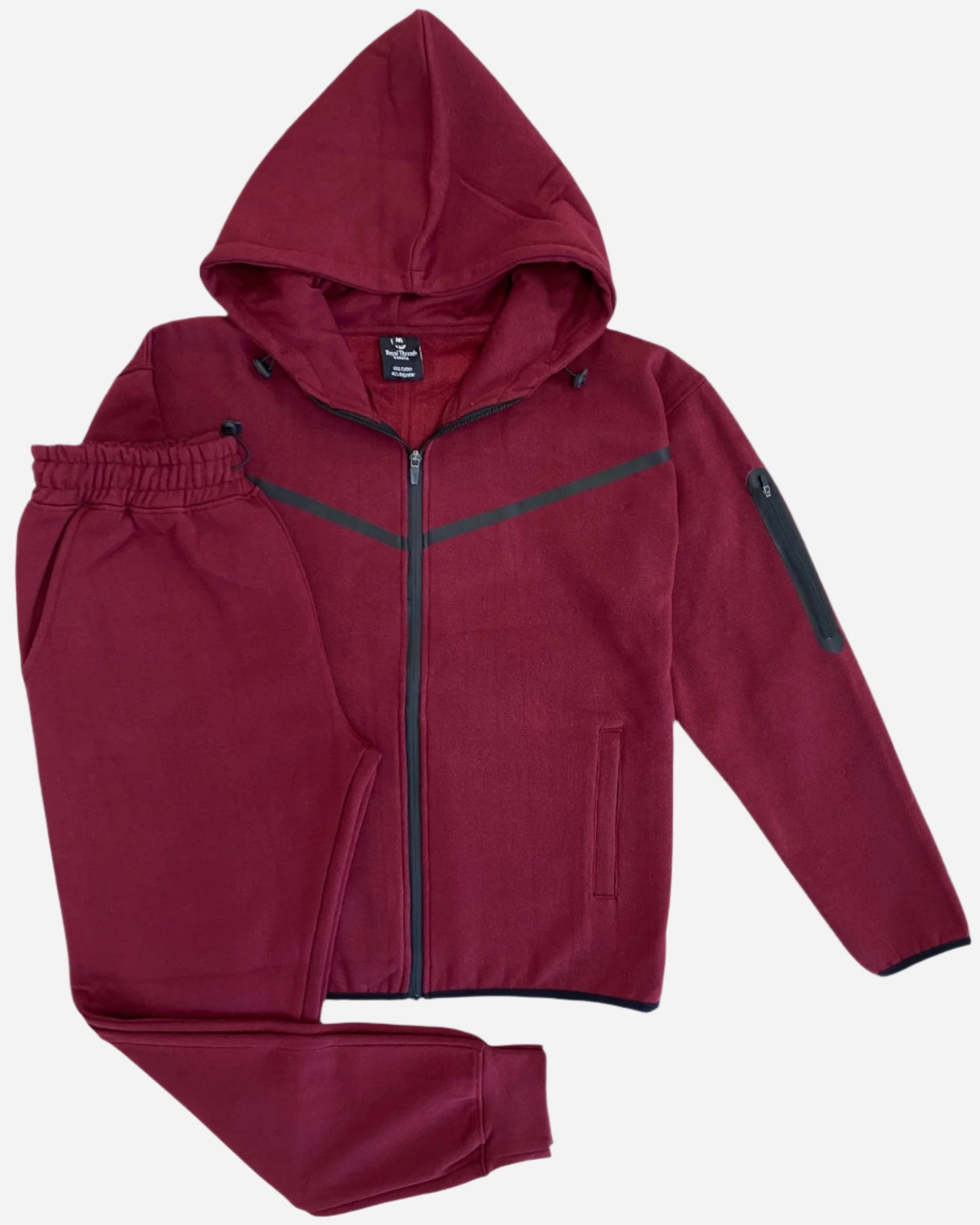 Men’s 2-Piece Sweatsuit Tech Fleece Heavy Winter Outfit