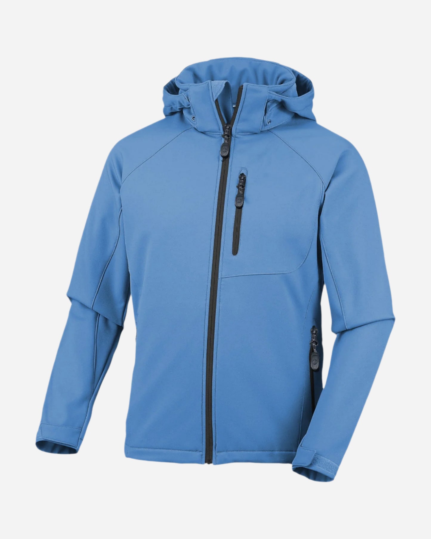 Mens' Warm Water Repellent Softshell Snowboard Jacket- Removable Hood
