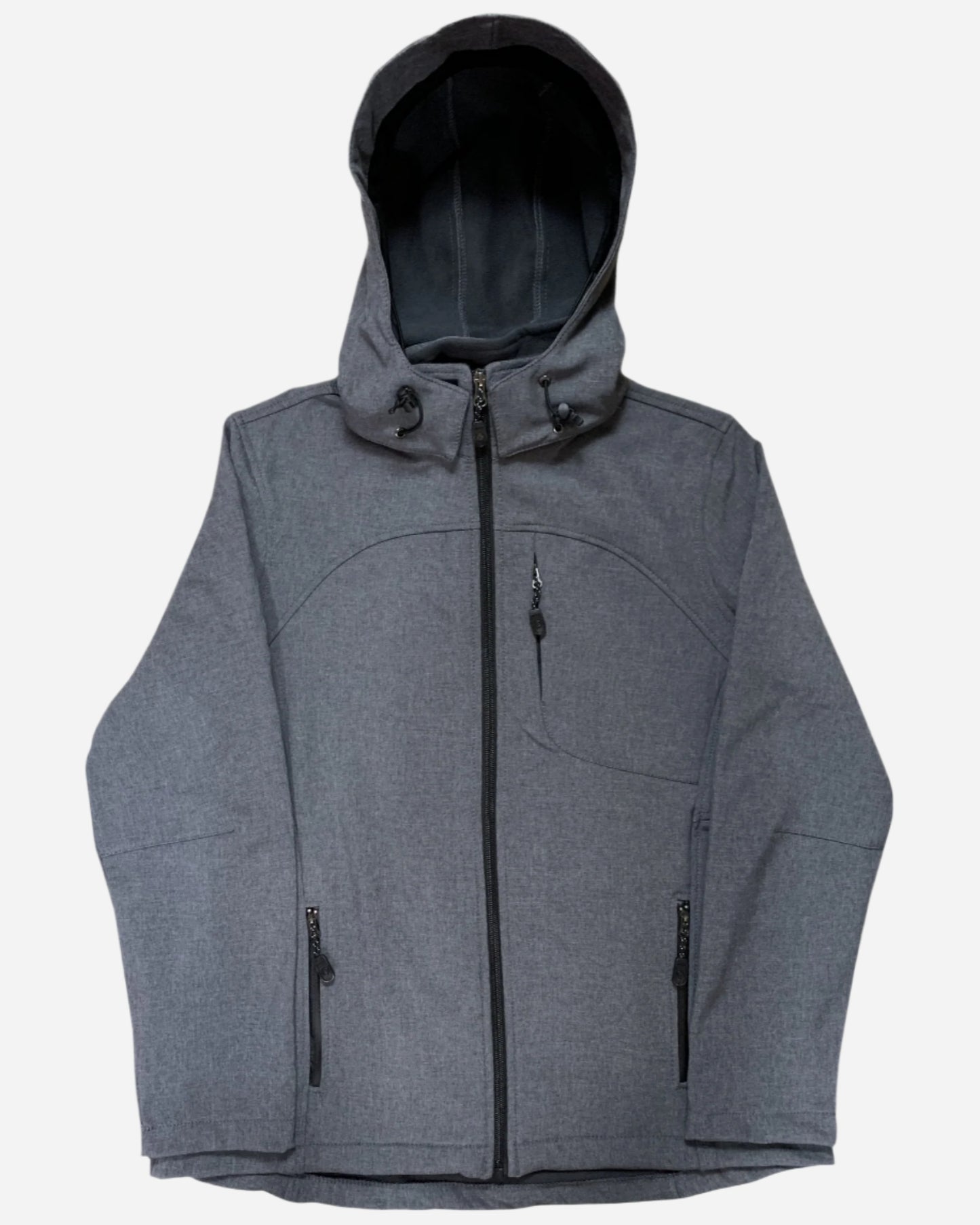 Women’s Softshell Water resistant Jacket with internal fleece lining and removable hood