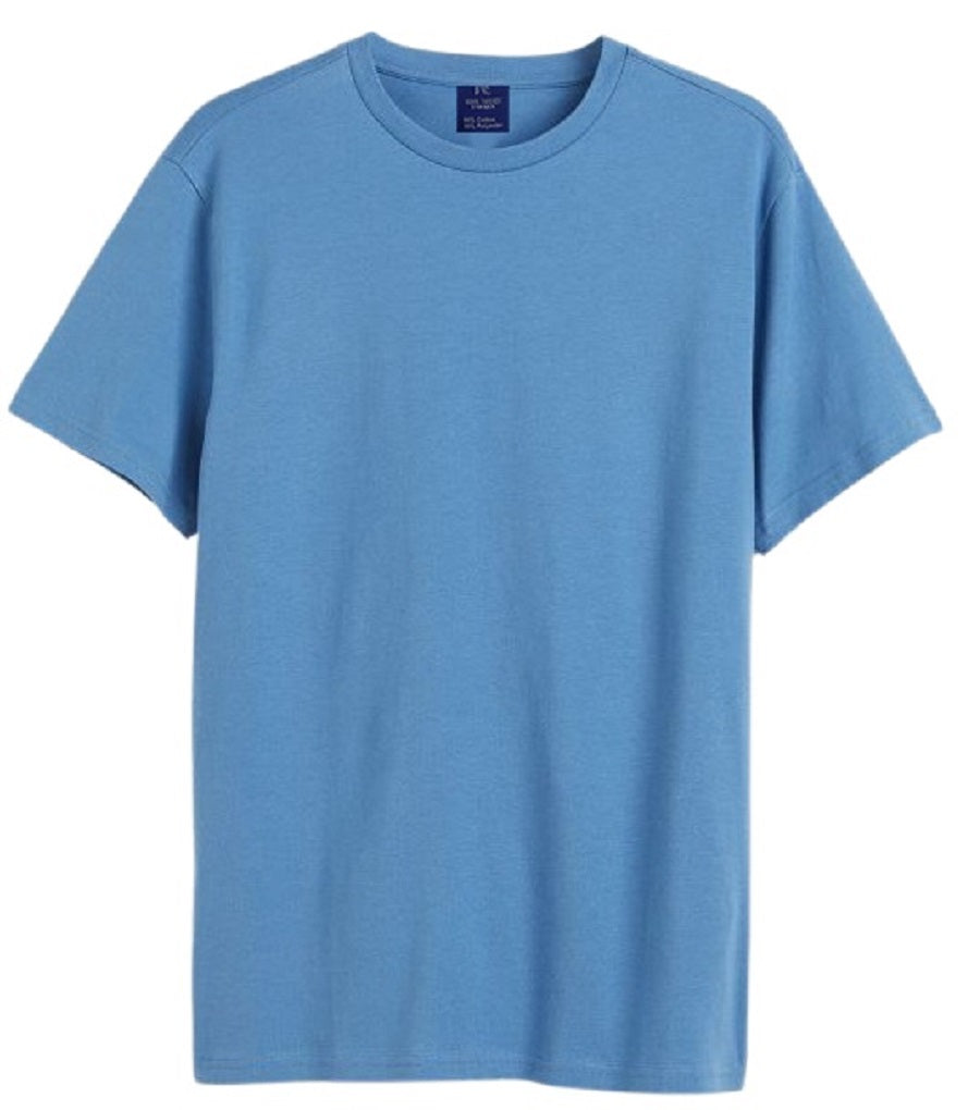Men’s Essentials Crew Neck Short Sleeve Basics Solid T Shirt