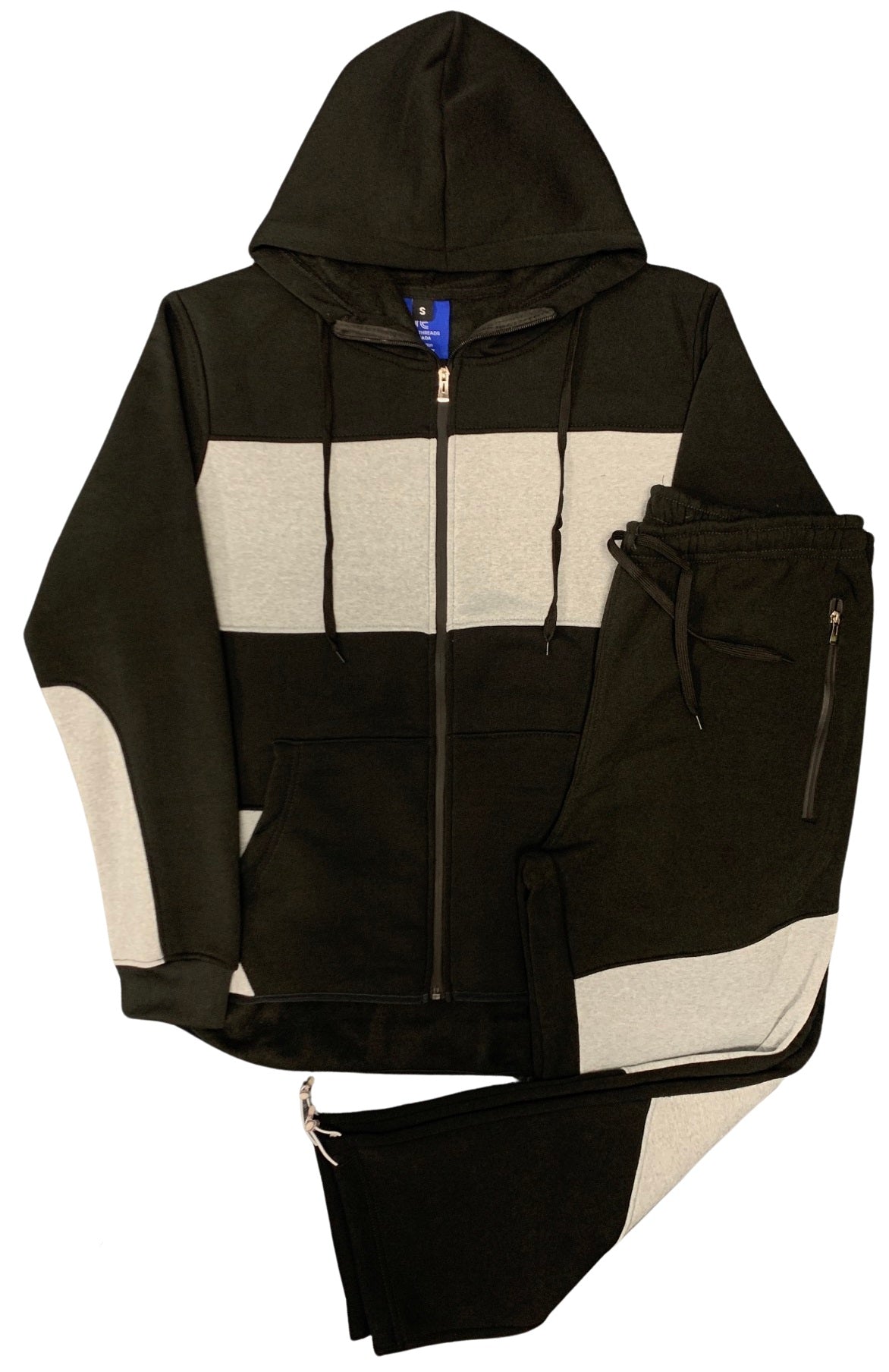 Men’s Full Sweatsuit Cloud Fleece Sweat jacket with Warm winter Sweat pants Matching Suit Outfit