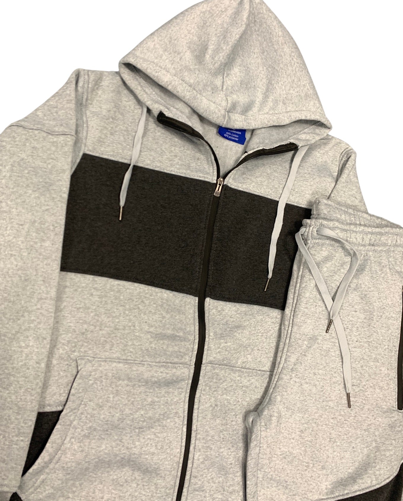 Men’s Full Sweatsuit Cloud Fleece Sweat jacket with Warm winter Sweat pants Matching Suit Outfit
