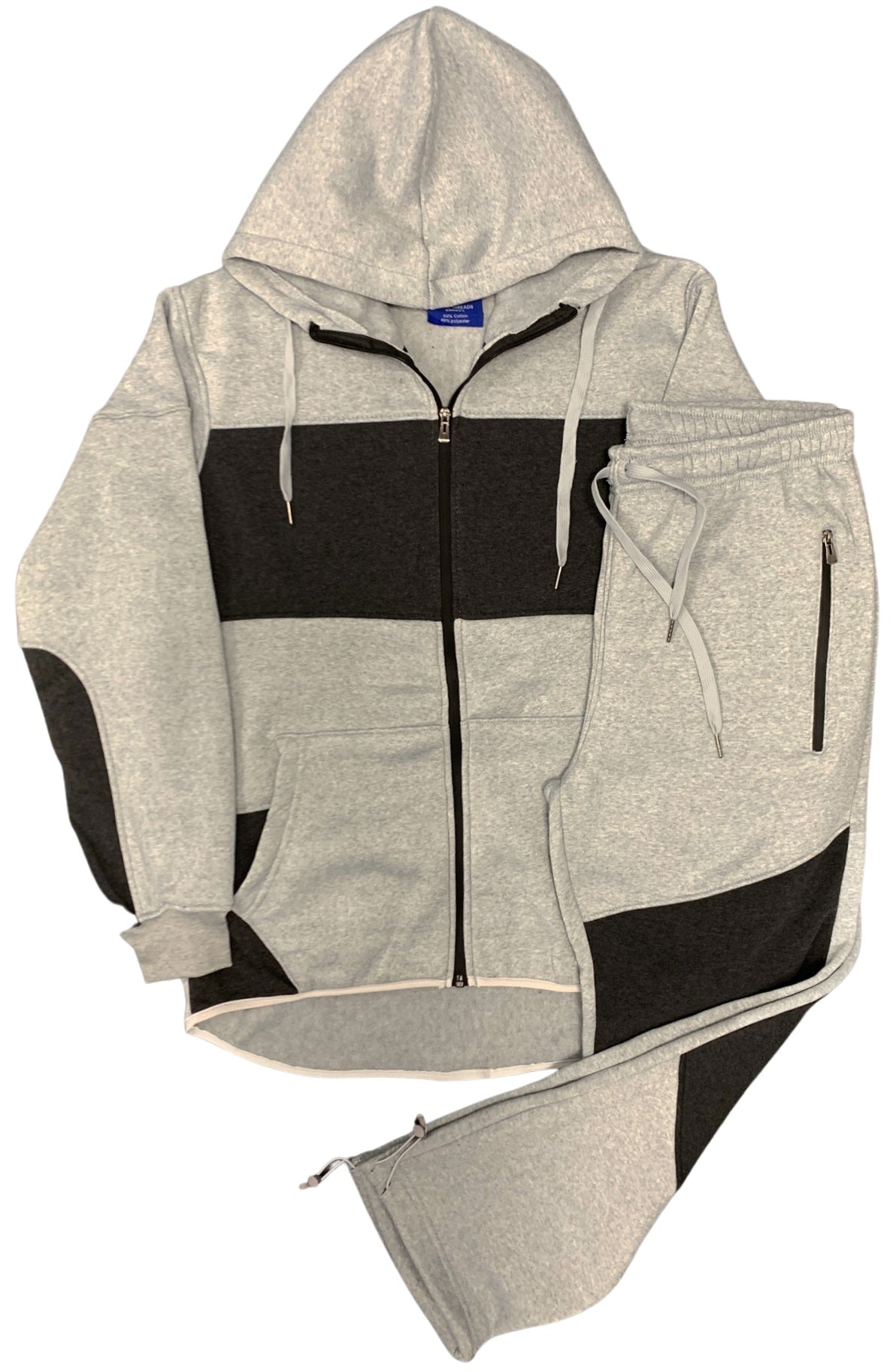 Men’s Full Sweatsuit Cloud Fleece Sweat jacket with Warm winter Sweat pants Matching Suit Outfit