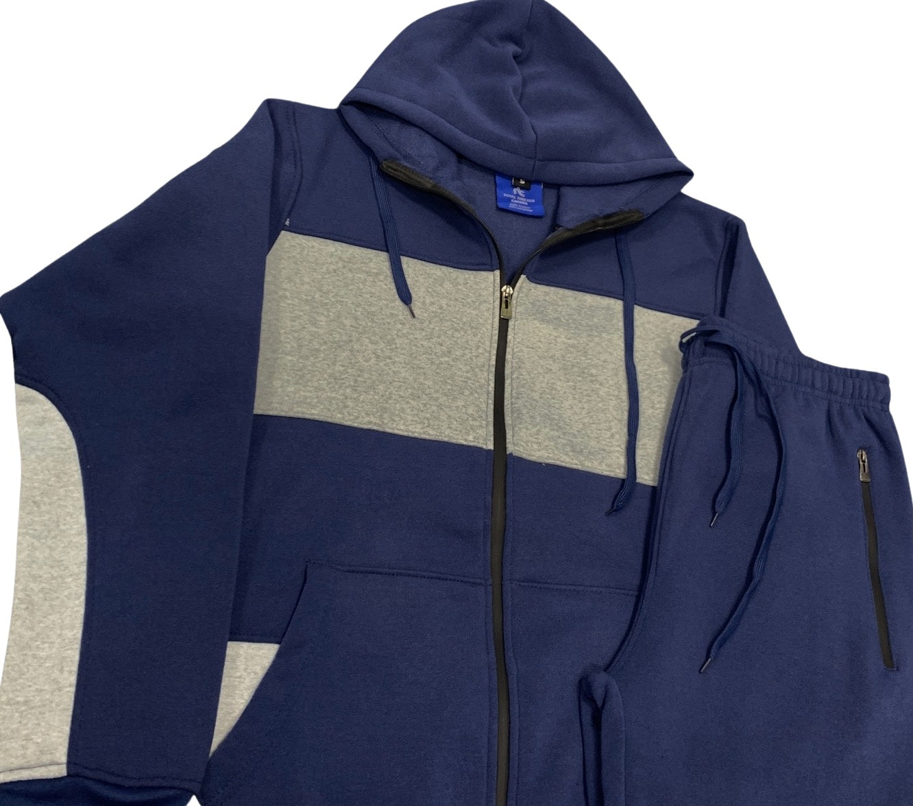 Men’s Full Sweatsuit Cloud Fleece Sweat jacket with Warm winter Sweat pants Matching Suit Outfit