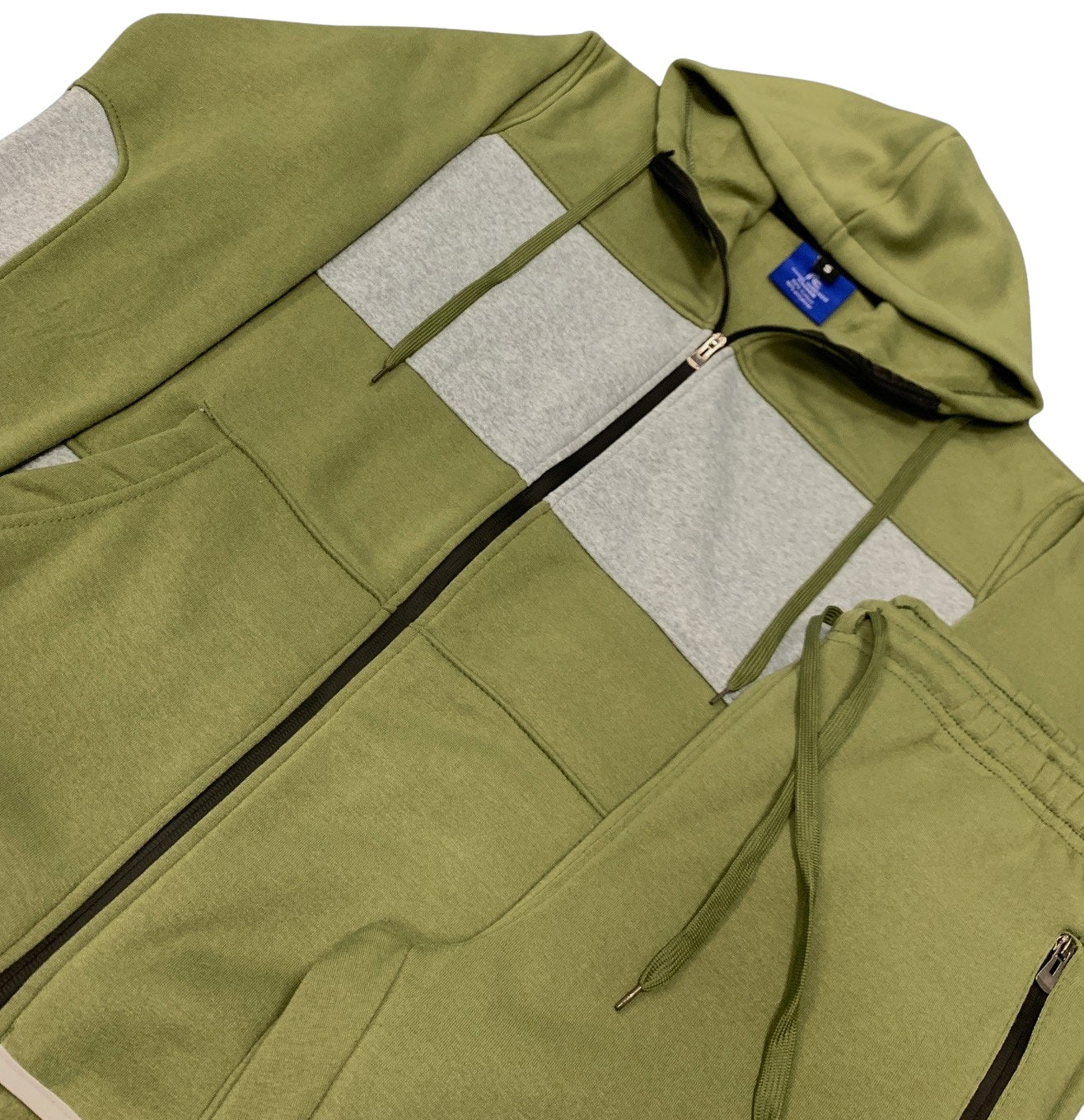 Men’s Full Sweatsuit Cloud Fleece Sweat jacket with Warm winter Sweat pants Matching Suit Outfit