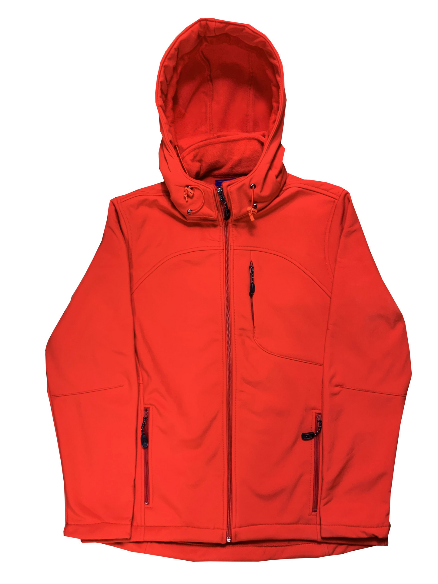 Women’s Softshell Water resistant Jacket with internal fleece lining and removable hood