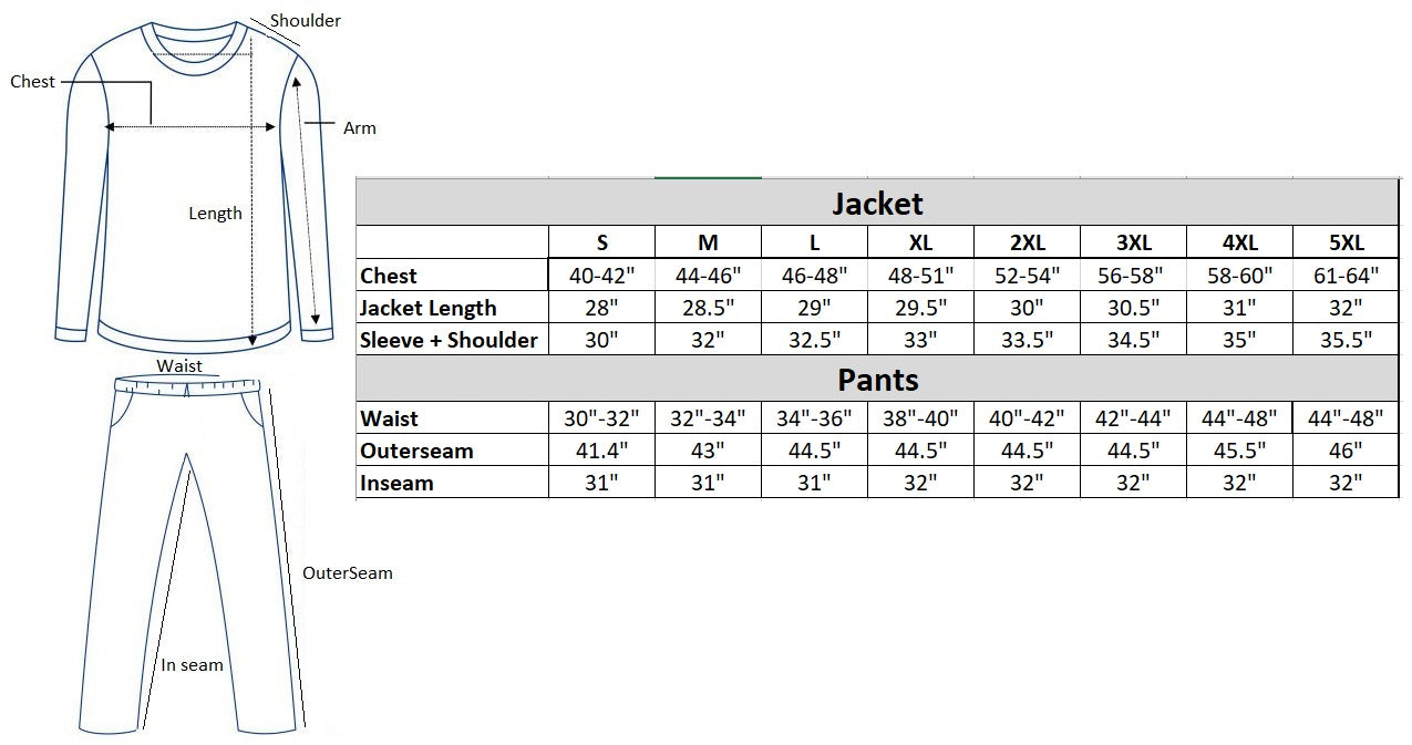 Men’s Full Sweatsuit Cloud Fleece Sweat jacket with Warm winter Sweat pants Matching Suit Outfit