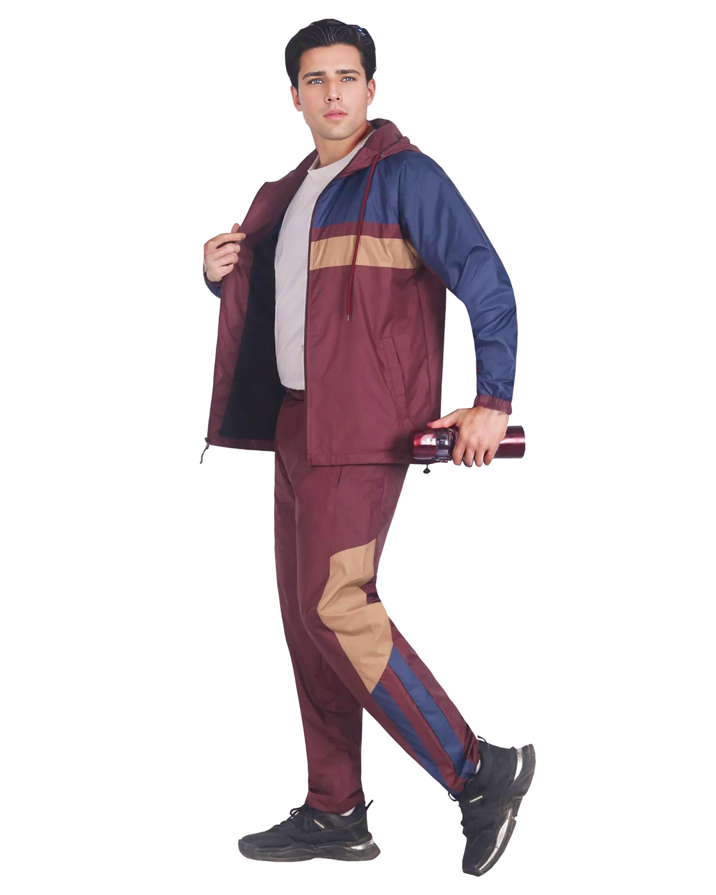 Men’s Active 2-Piece Ridge Windbreaker Tracksuit Matching Set