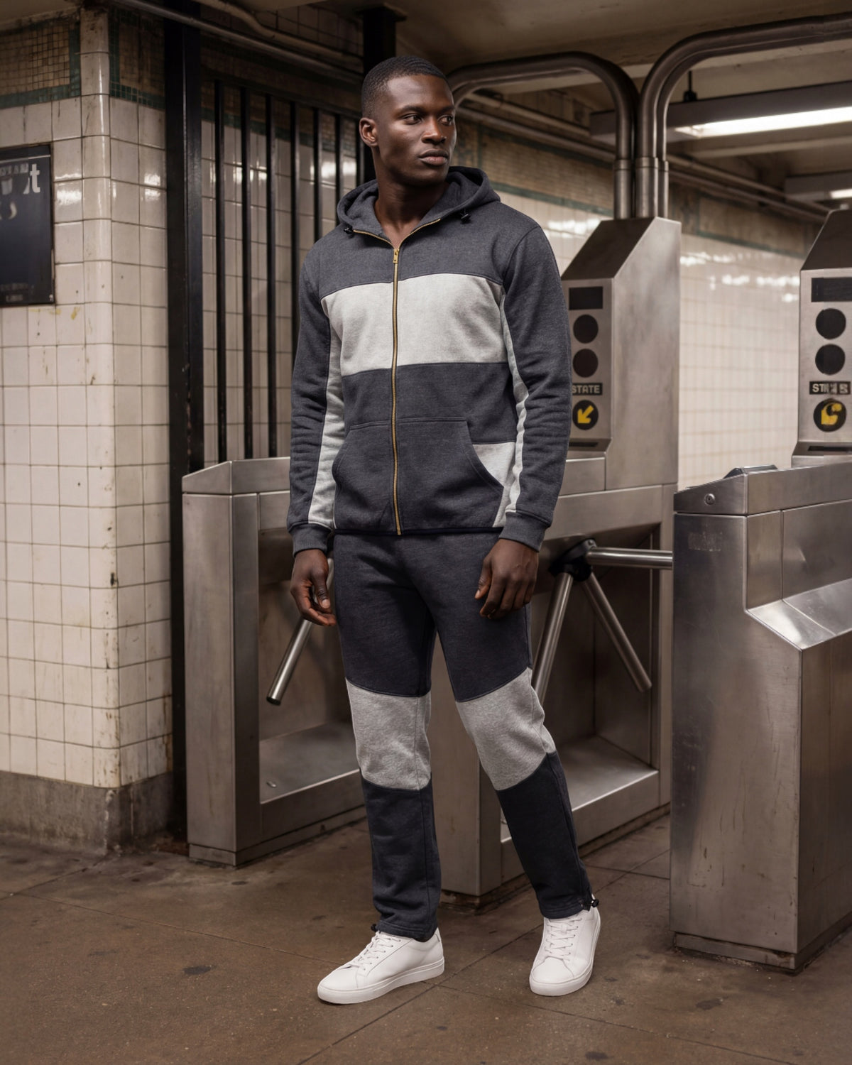Men's Fashion Hoodie Sweatsuit – alternate view 19