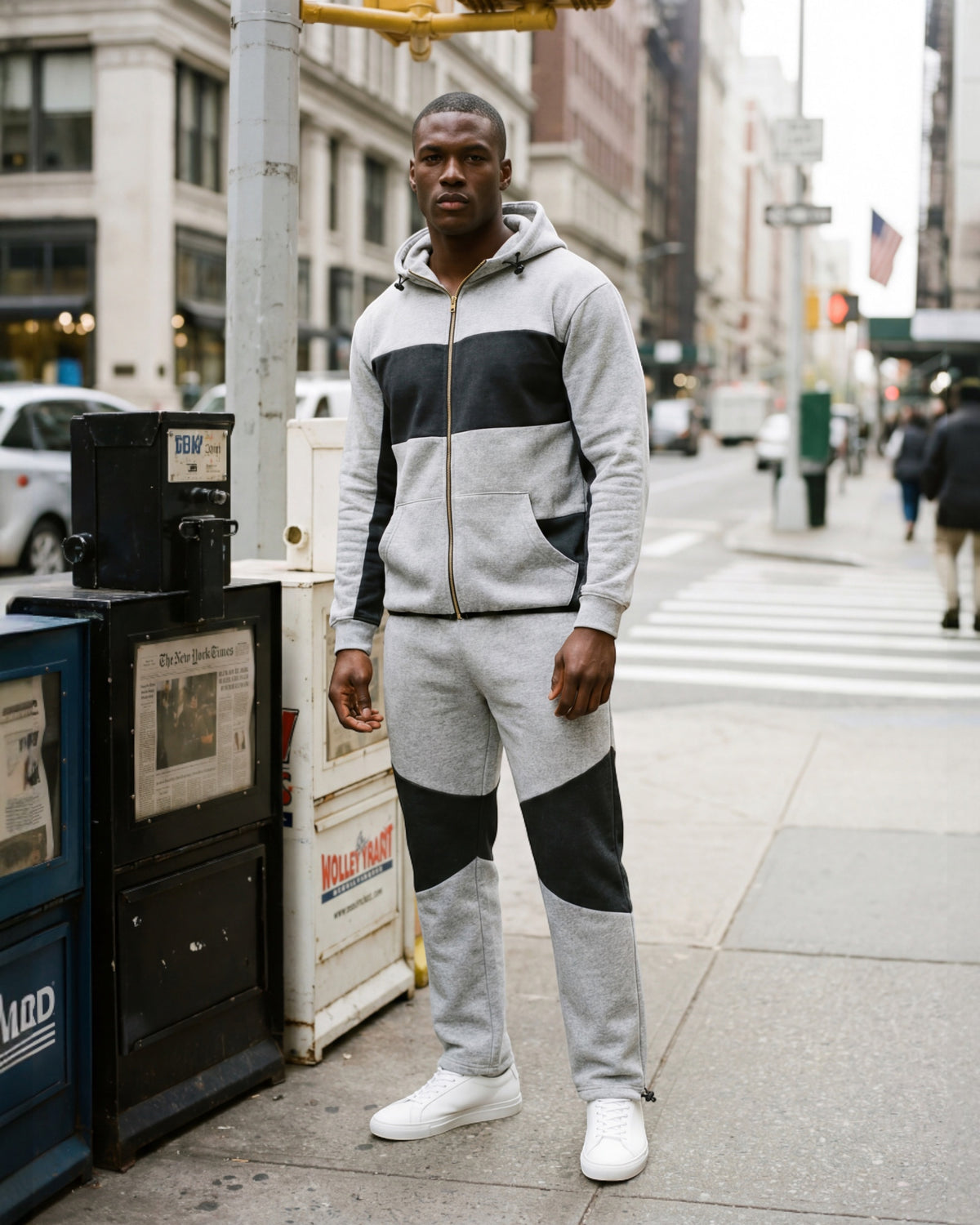 Men's Fashion Hoodie Sweatsuit – alternate view 37