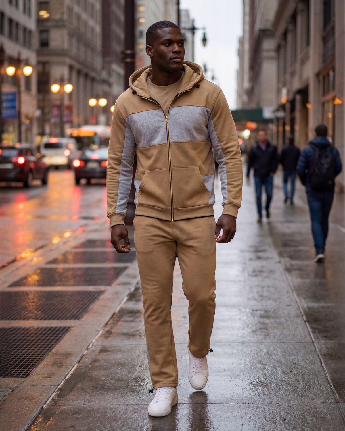 Men's Fashion Hoodie Sweatsuit – alternate view 6
