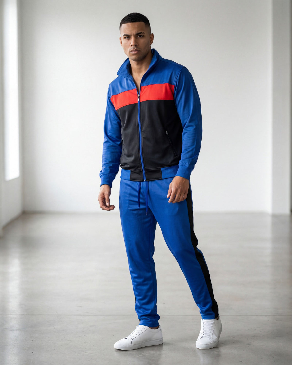 Men's Coral Traditional Tracksuit – alternate view 2