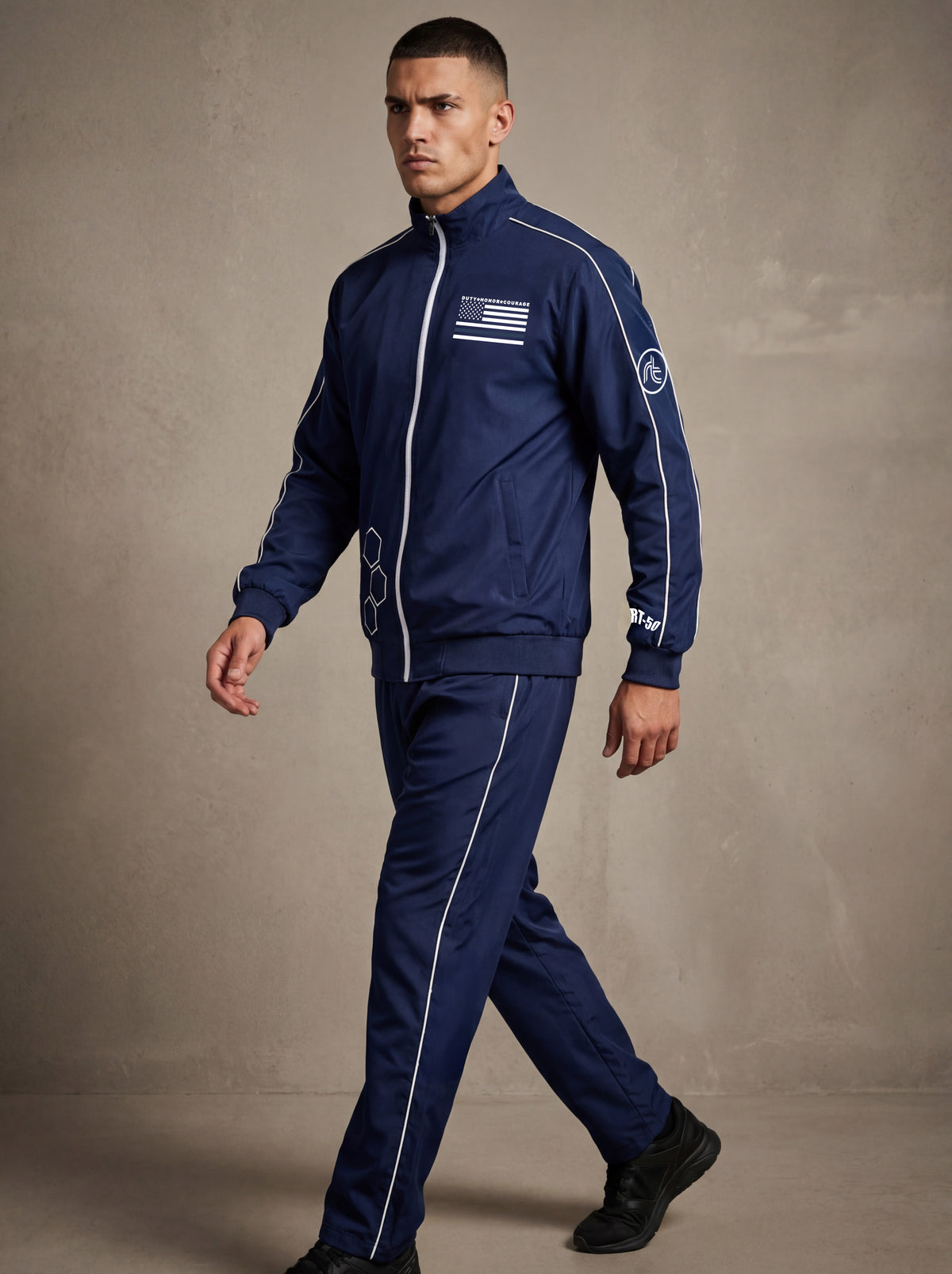 Men's' Designer Courage Flag Tracksuit – alternate view 3
