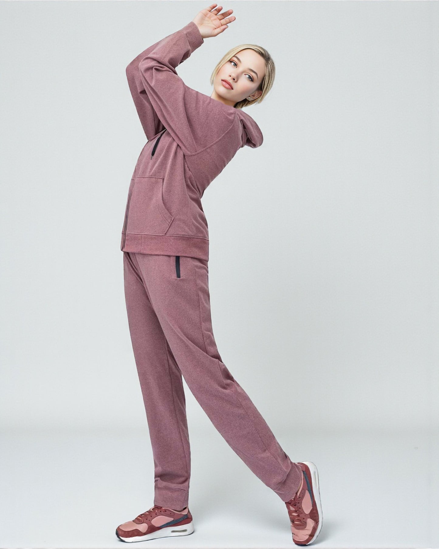 Women's Soft Stretch Warm & Comfy fleece 2-piece Sweatsuit
