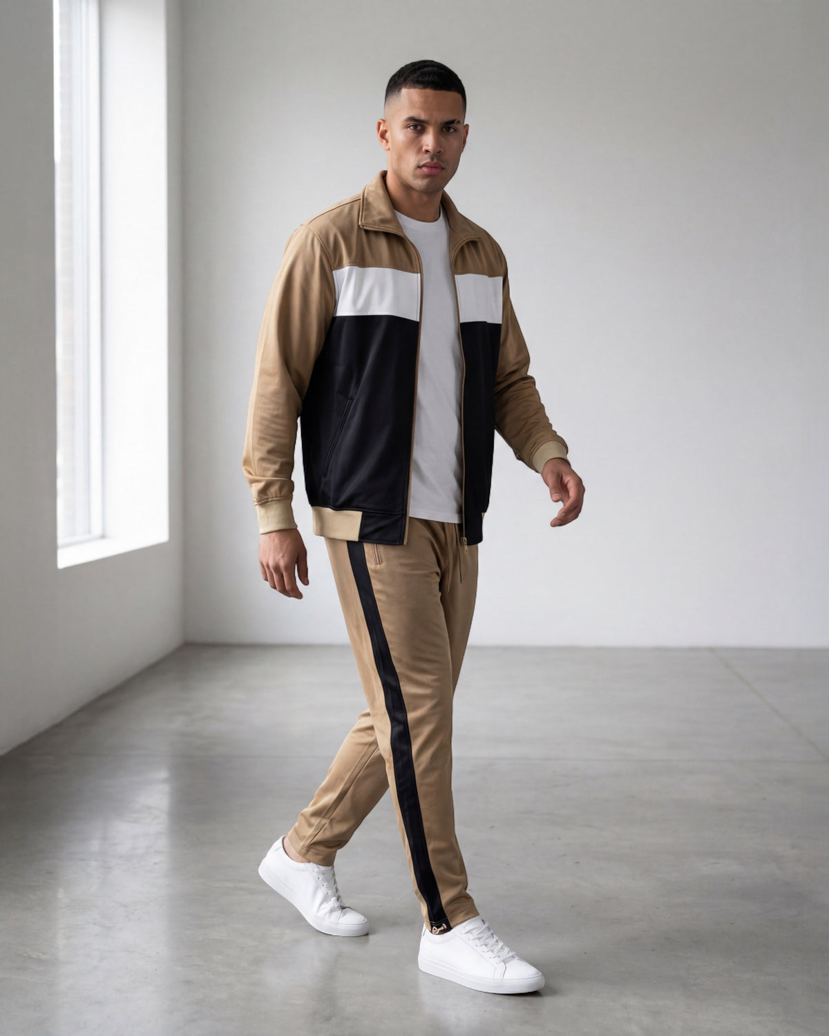 Men's Coral Traditional Tracksuit – alternate view 9
