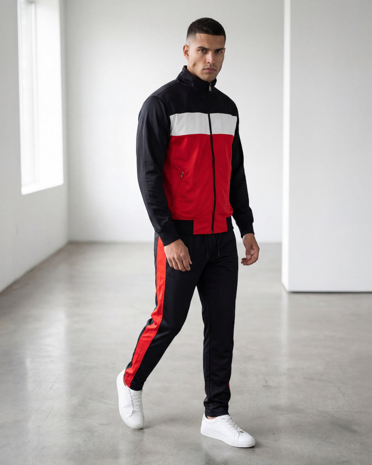 Men's Coral Traditional Tracksuit – alternate view 20