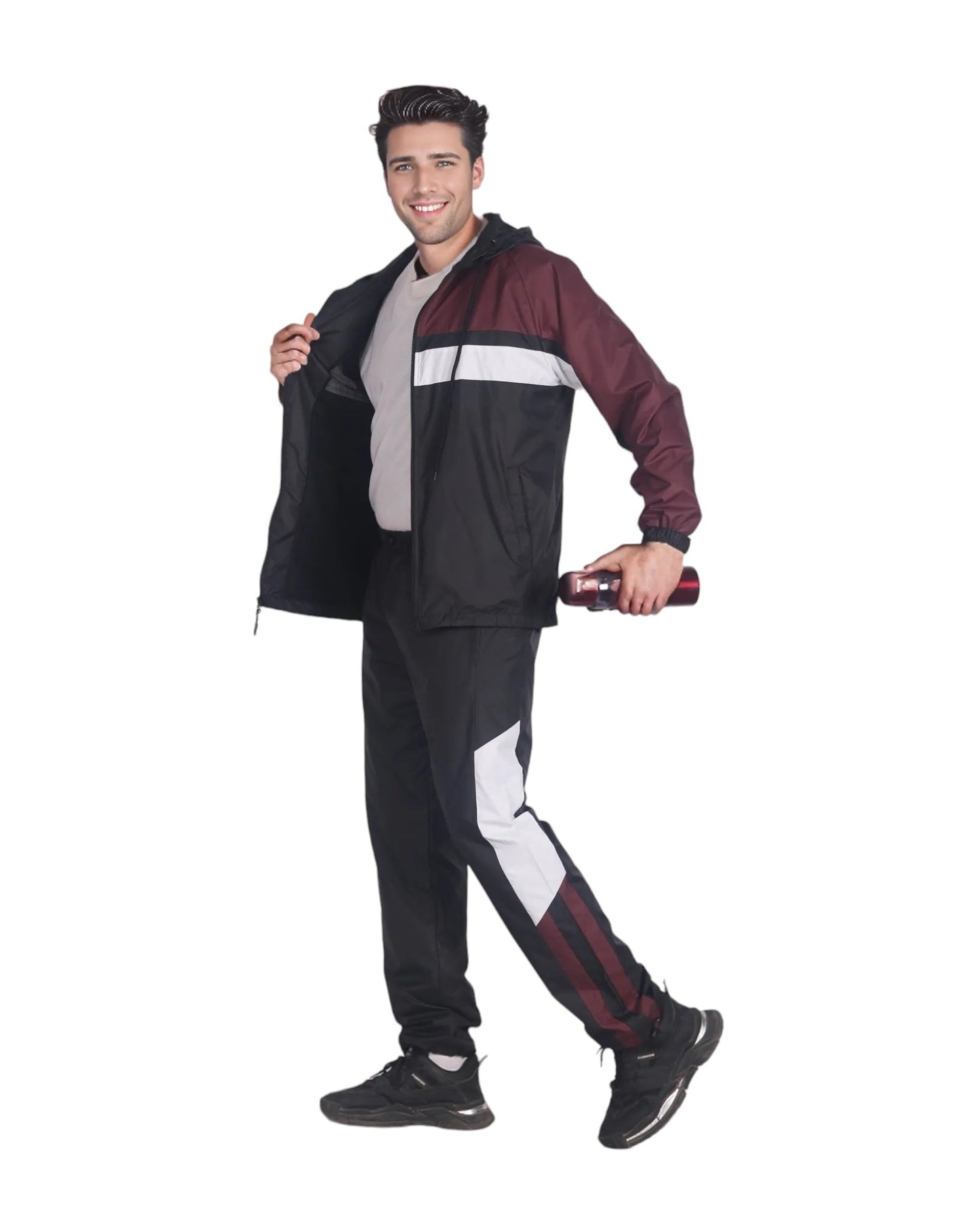 Men’s Active 2-Piece Ridge Windbreaker Tracksuit Matching Set