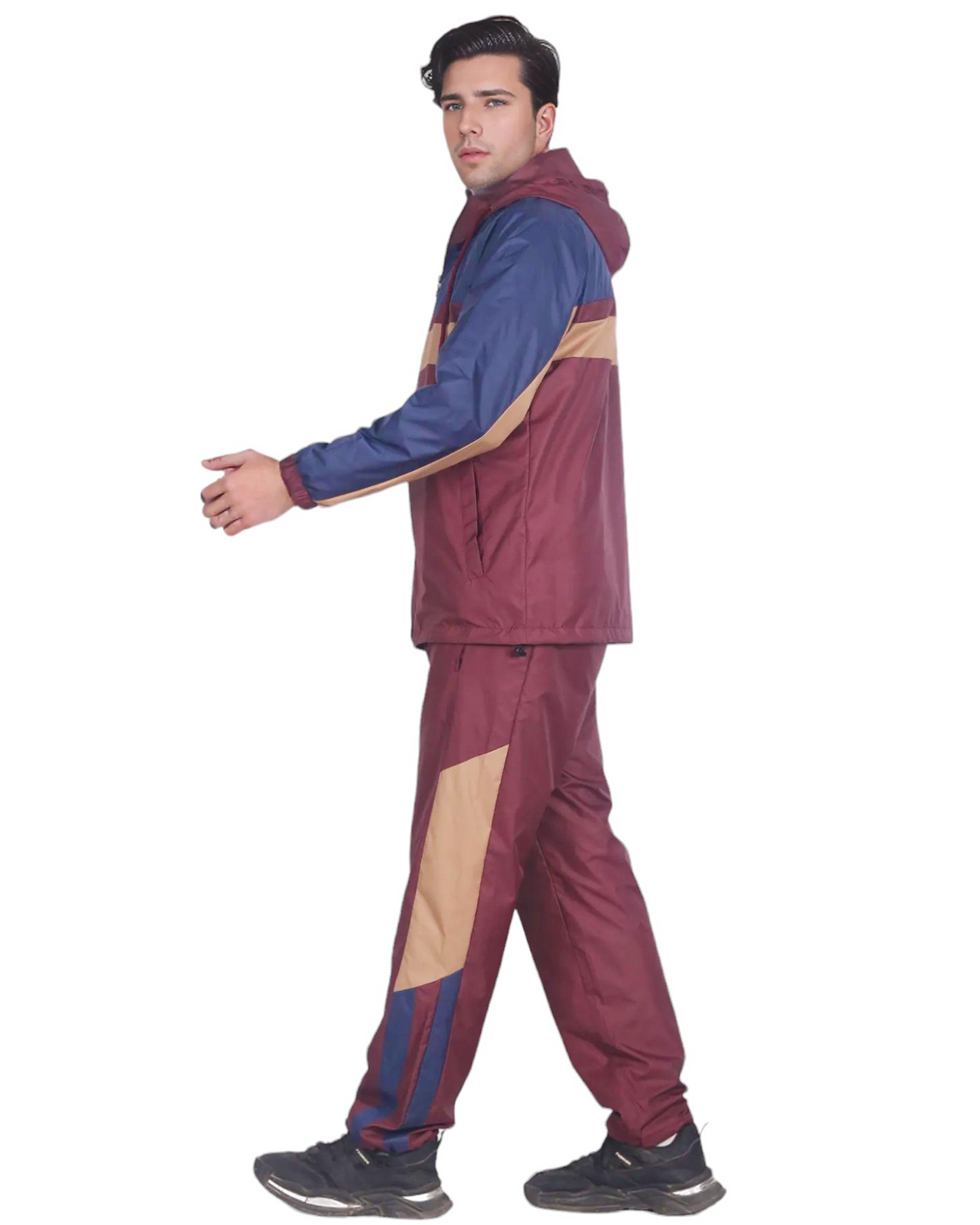 Men’s Active 2-Piece Ridge Windbreaker Tracksuit Matching Set