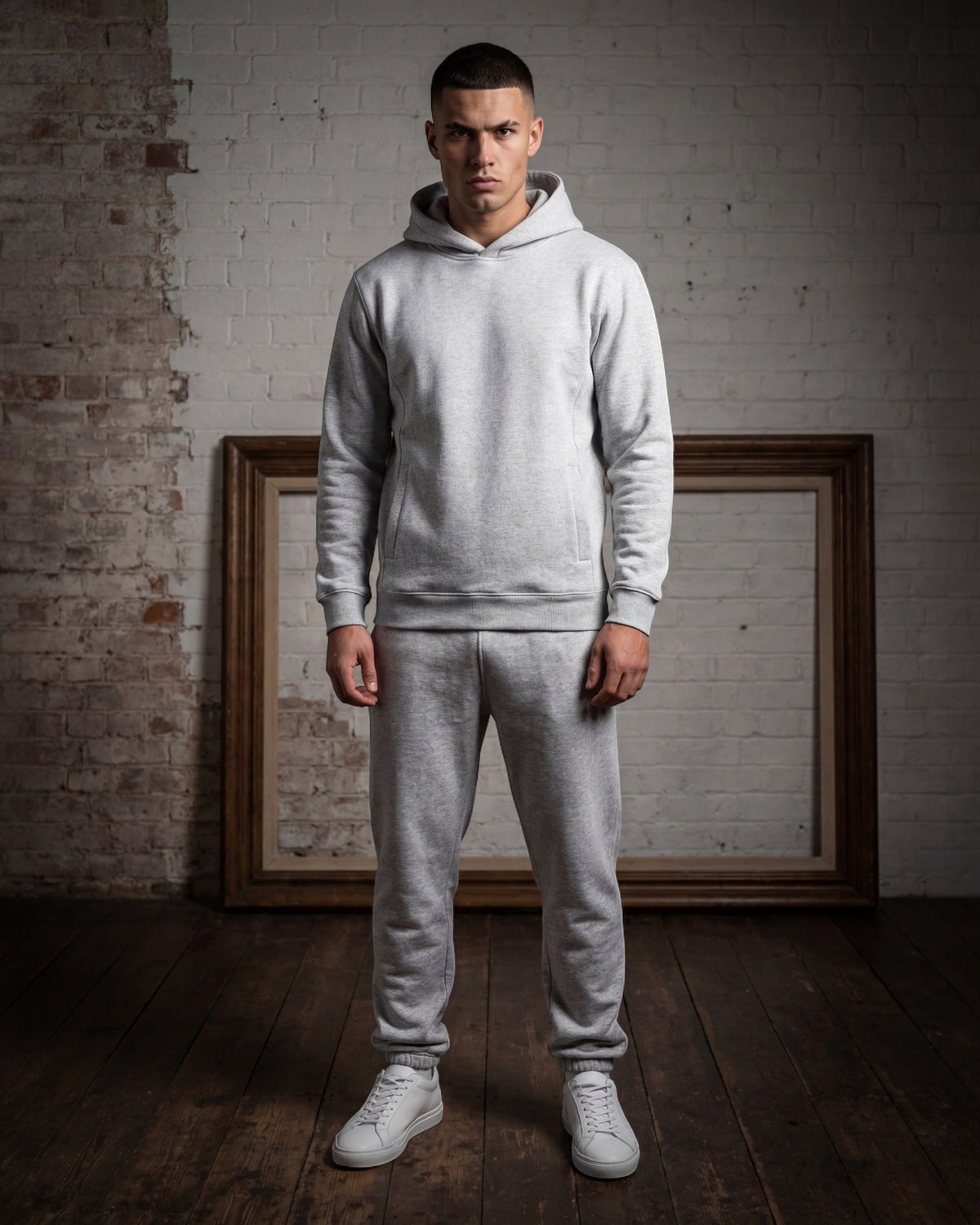 Men's Classic Pullover Hoodie & Jogger Set – alternate view 6