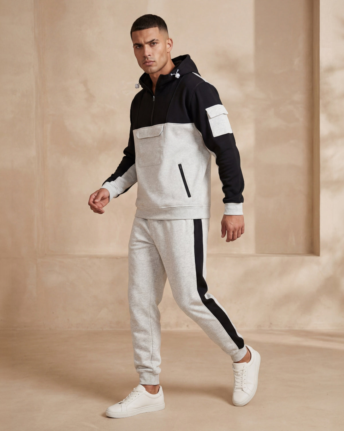 Men's Quarter-Zip Heavy Duty Sweatsuit – alternate view 12