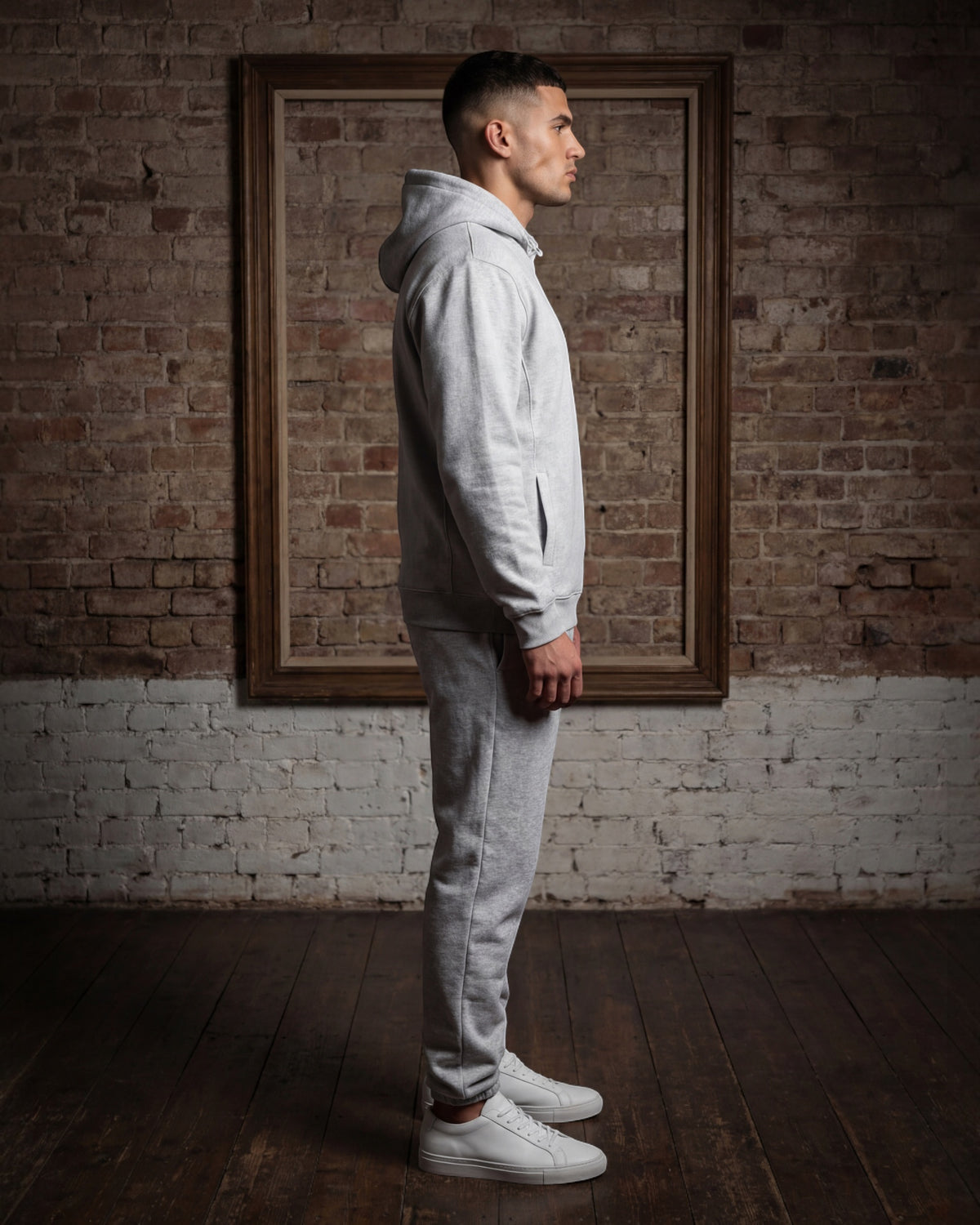 Men's Classic Pullover Hoodie & Jogger Set – alternate view 7