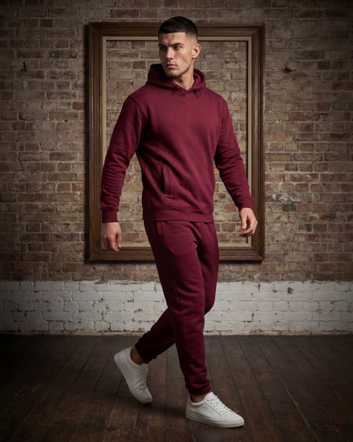 Men's Classic Pullover Hoodie & Jogger Set – alternate view 39