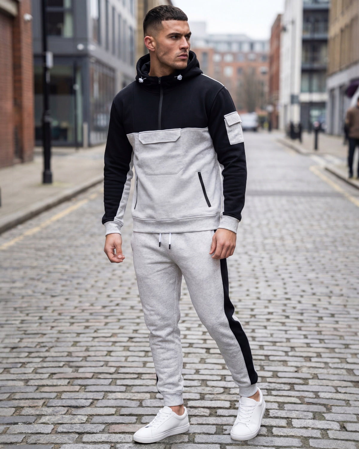 Men's Quarter-Zip Heavy Duty Sweatsuit – alternate view 13