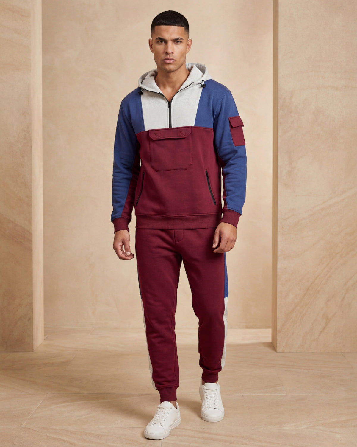 Men's Quarter-Zip Heavy Duty Sweatsuit – alternate view 16