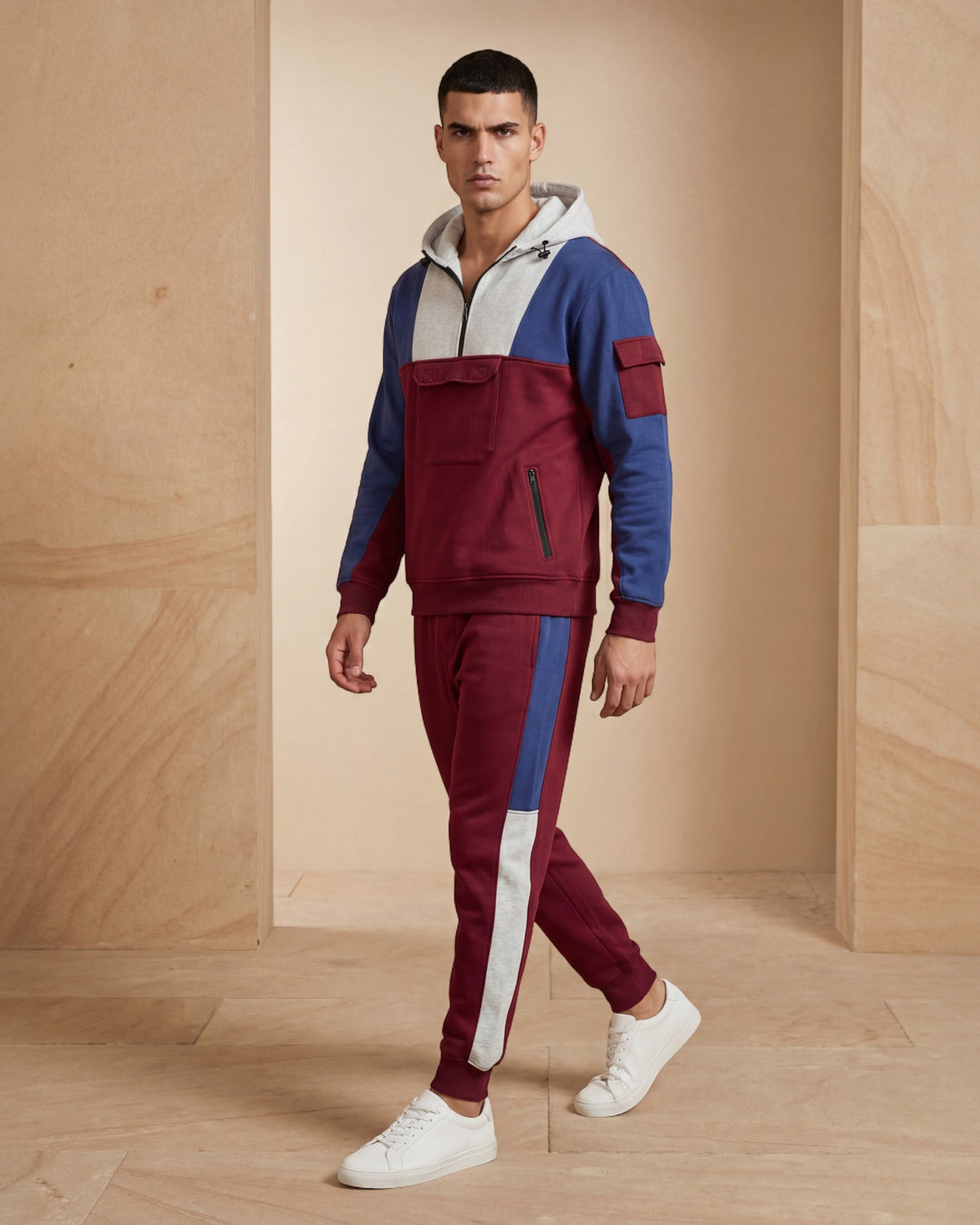 Men's Quarter-Zip Heavy Duty Sweatsuit – alternate view 17