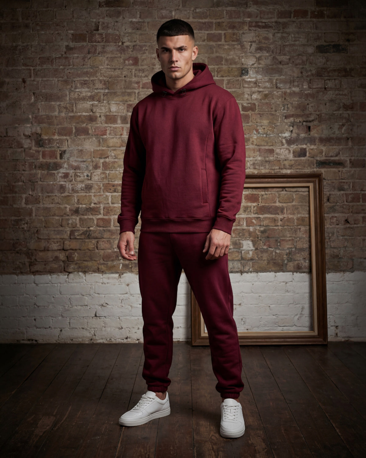 Men's Classic Pullover Hoodie & Jogger Set – alternate view 38